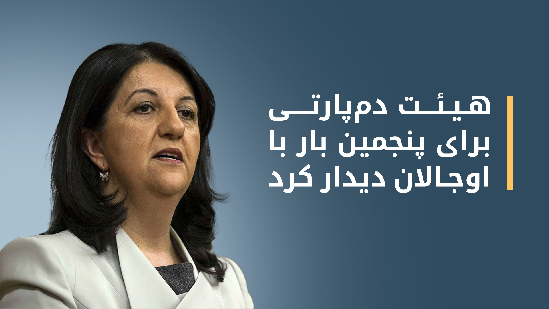 پنجمین دیدار هیئت دم پارتی با عبدالله اوجالان در امرالی