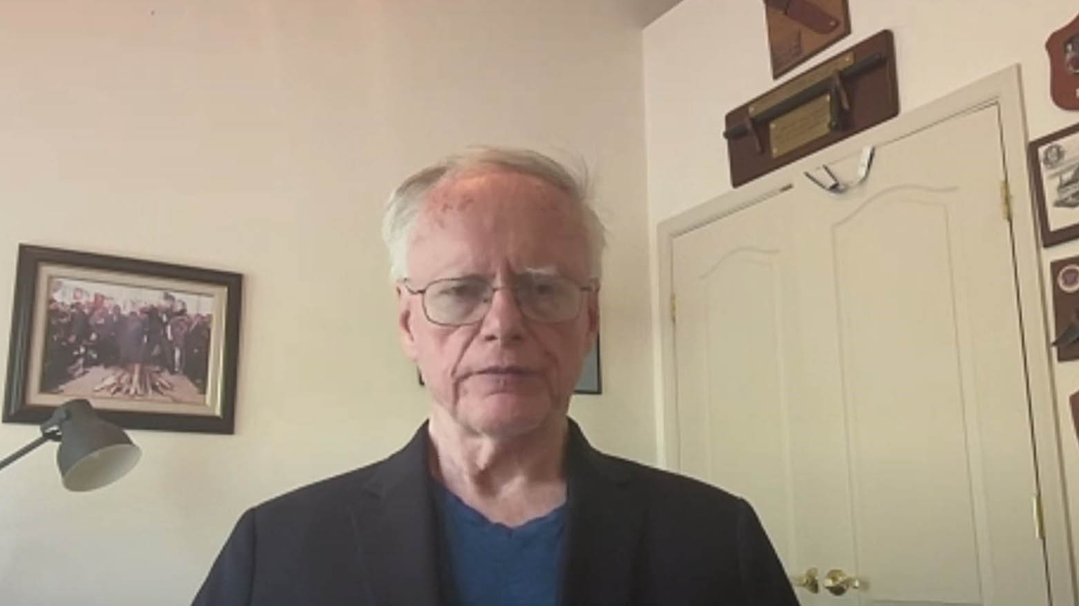 Ambassador James F. Jeffrey, former US Ambassador to Iraq and Turkey and former Special Envoy to the Global Coalition to Defeat ISIS, speaks to Kurdistan24, May 18, 2025. (Photo: Kurdistan24)
