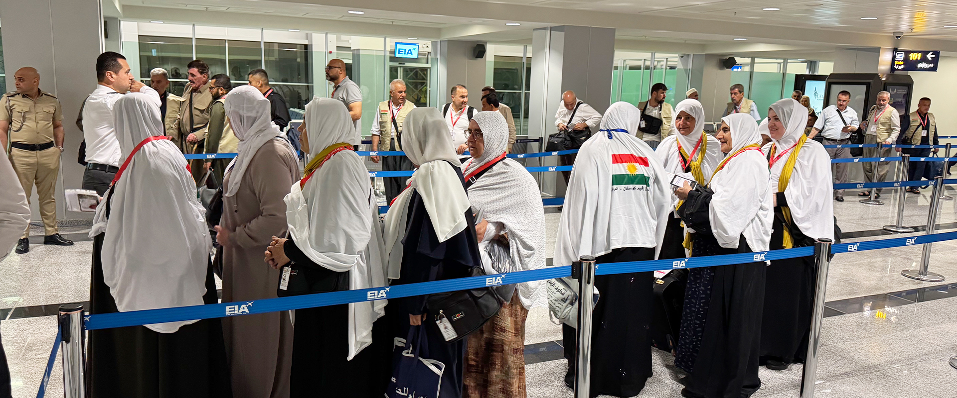 بەڕێکردنی یەکەم کاروانی حاجیانی کوردستان بۆ سعوودییە