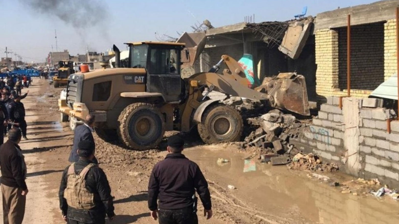 سەرکردەیەکی ڕەوتی سەدر: ڕووخاندنی خانووی هەژاران، لە بەسرە وەک ڕوخاندنی خانووەکانی غەززەیە