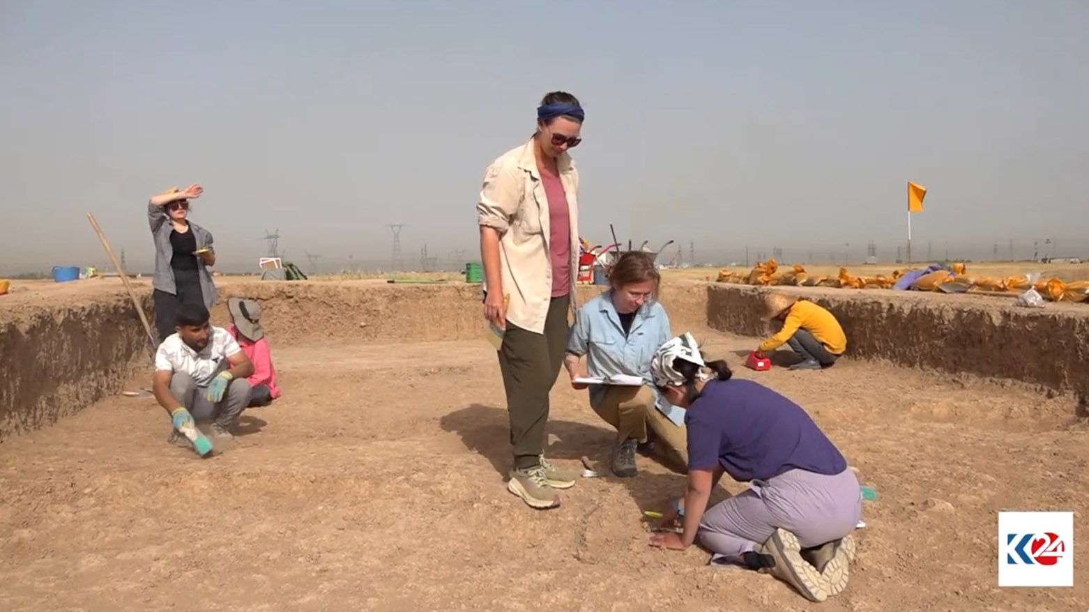 Şandeyên biyanî li Herêma Kurdistanê lêkolînên şûnwarnasiyê dikin