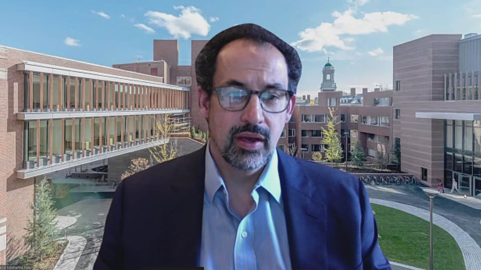 David Patel, a research fellow at the Middle East Initiative at Harvard Kennedy School, speaks to Kurdistan24, May 19, 2025. (Photo: Kurdistan24)