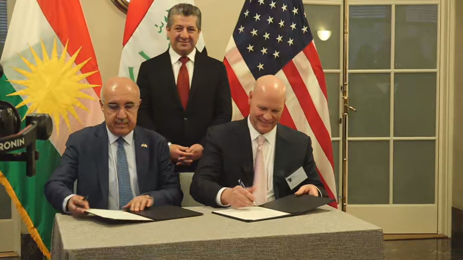 Başbakan Barzani'nin gözetiminde iki enerji sözleşmesi imzalandı
