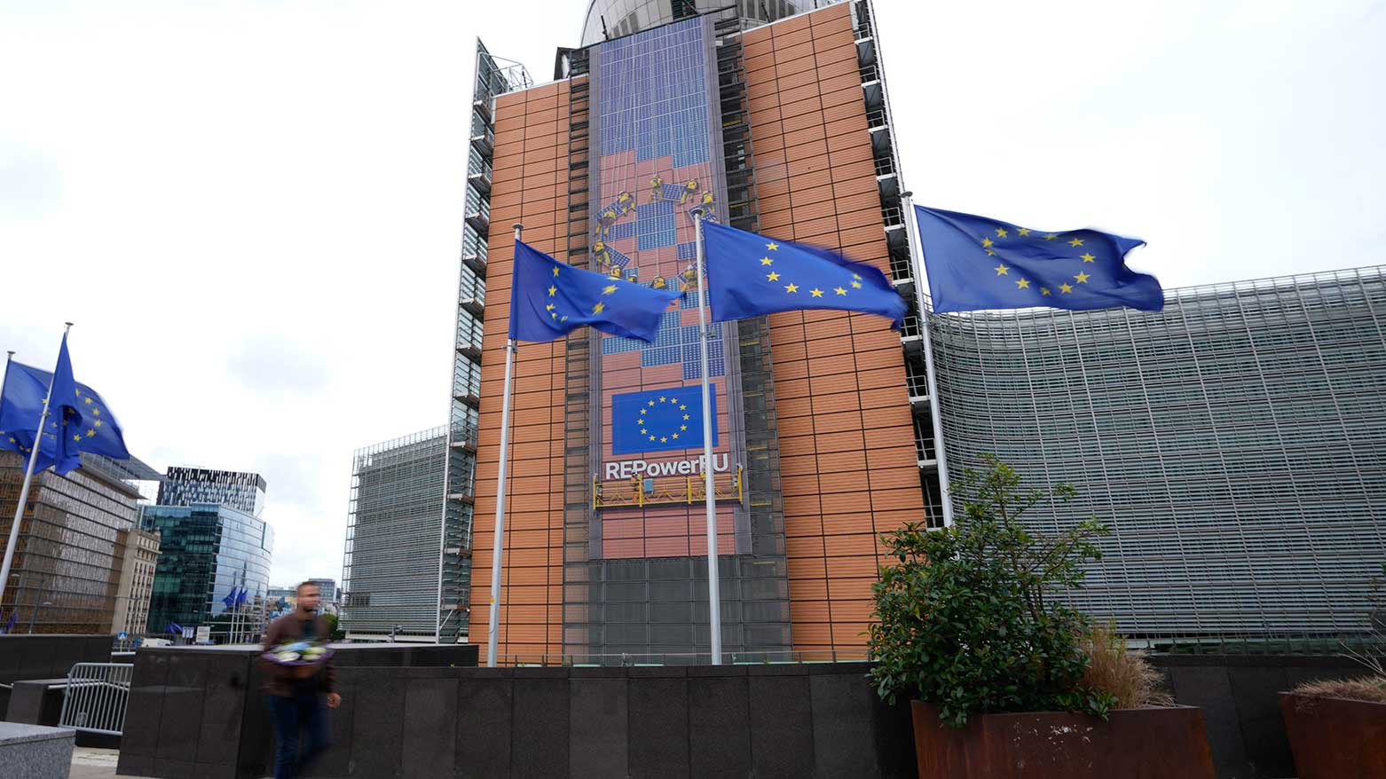 EU Headquarters, Brussels, Belgium. Sept. 20, 2023. (Photo: AP)
