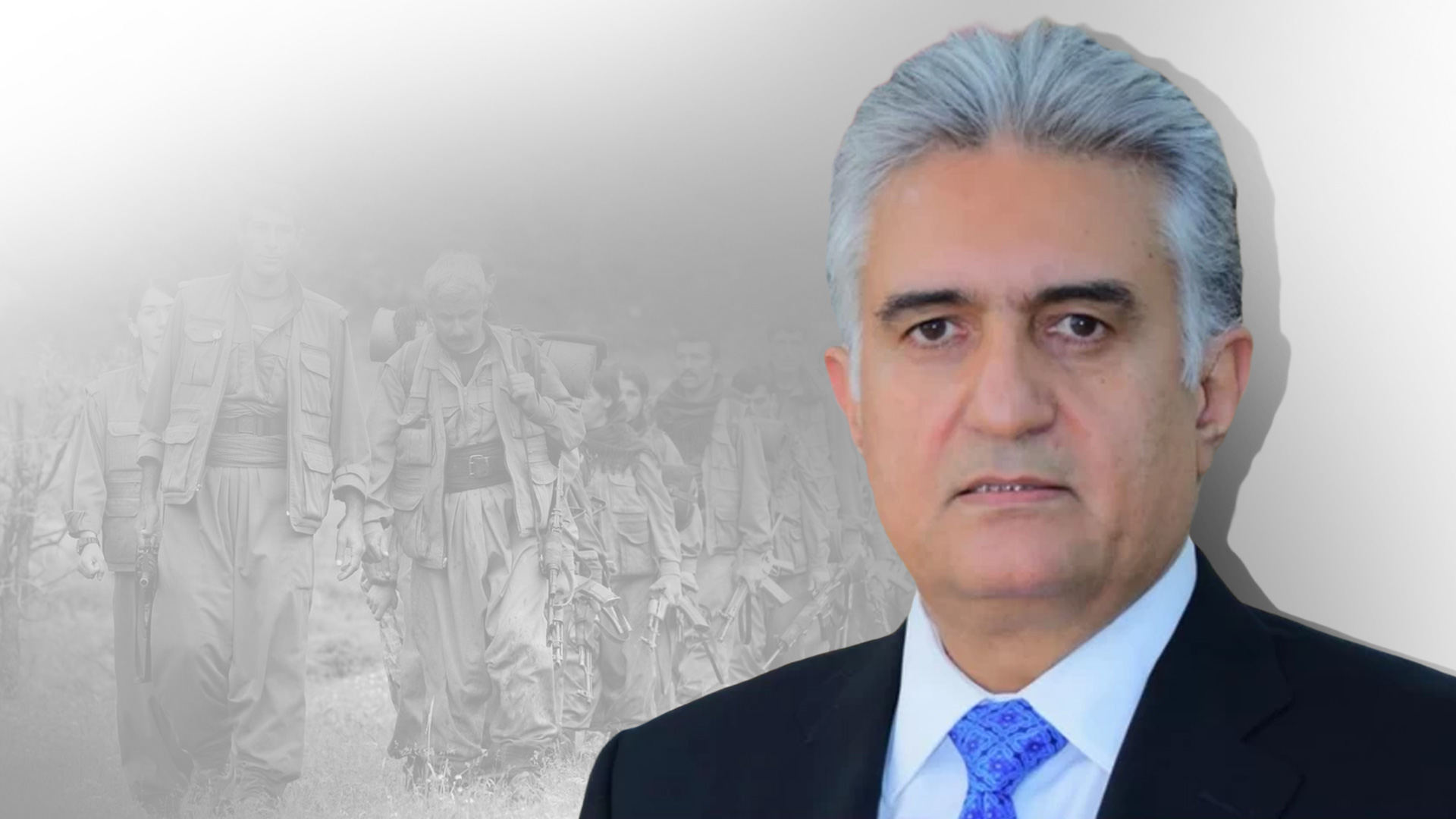 Kurdistan Region’s Minister of Interior Rebar Ahmed Khalid. (Graphic: Designed by Kurdistan24)
