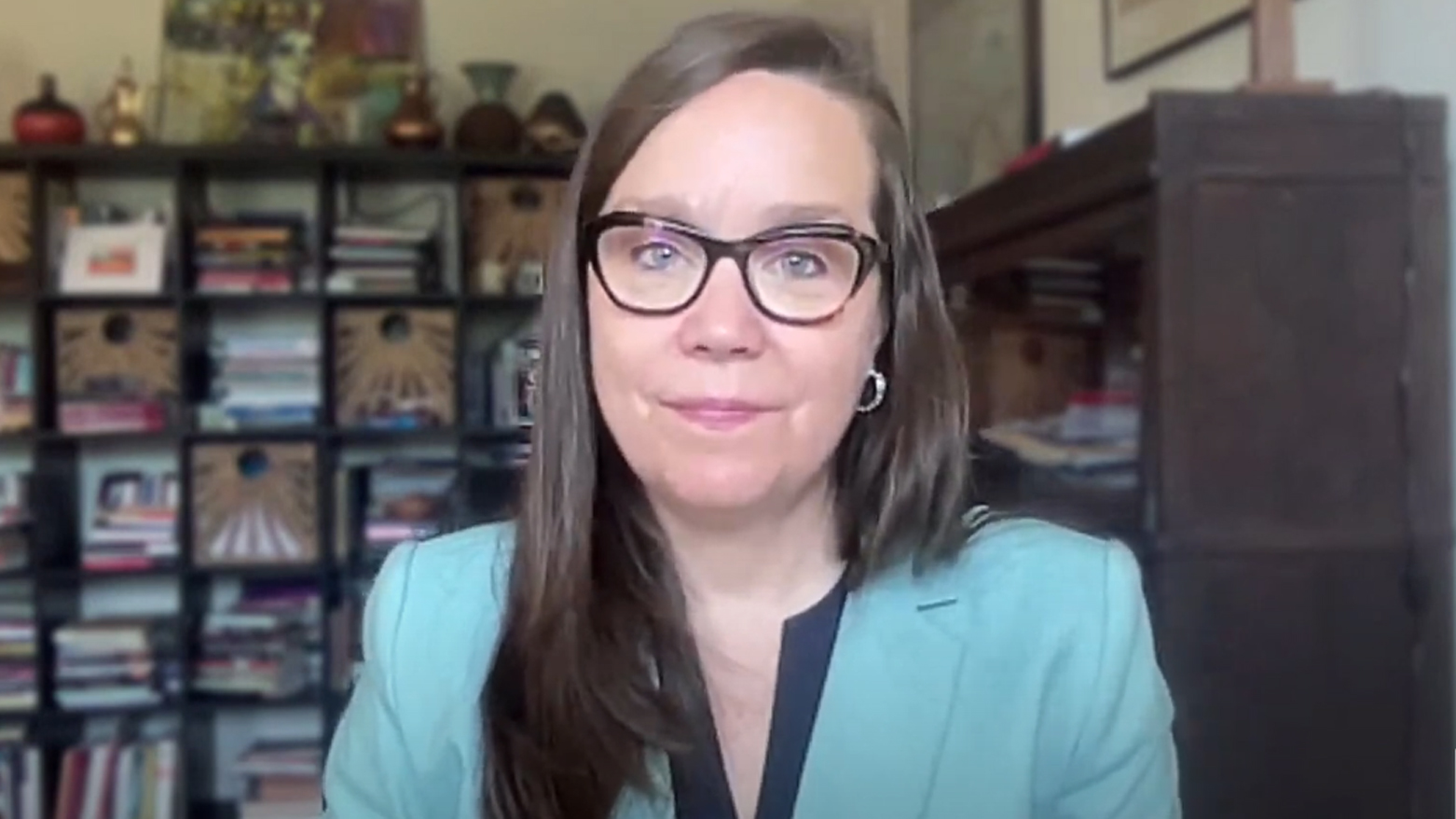 Amy Austin Holmes, Research Professor of International Affairs. (Photo: Kurdistan24)