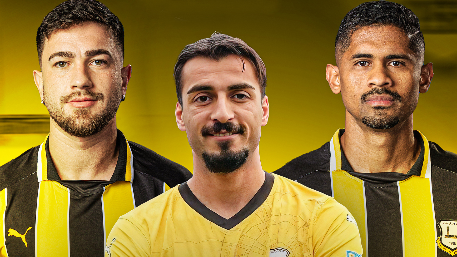 هێلیۆ مۆنتێرۆ، عەباس یاسین و هیگۆ ڤیدال