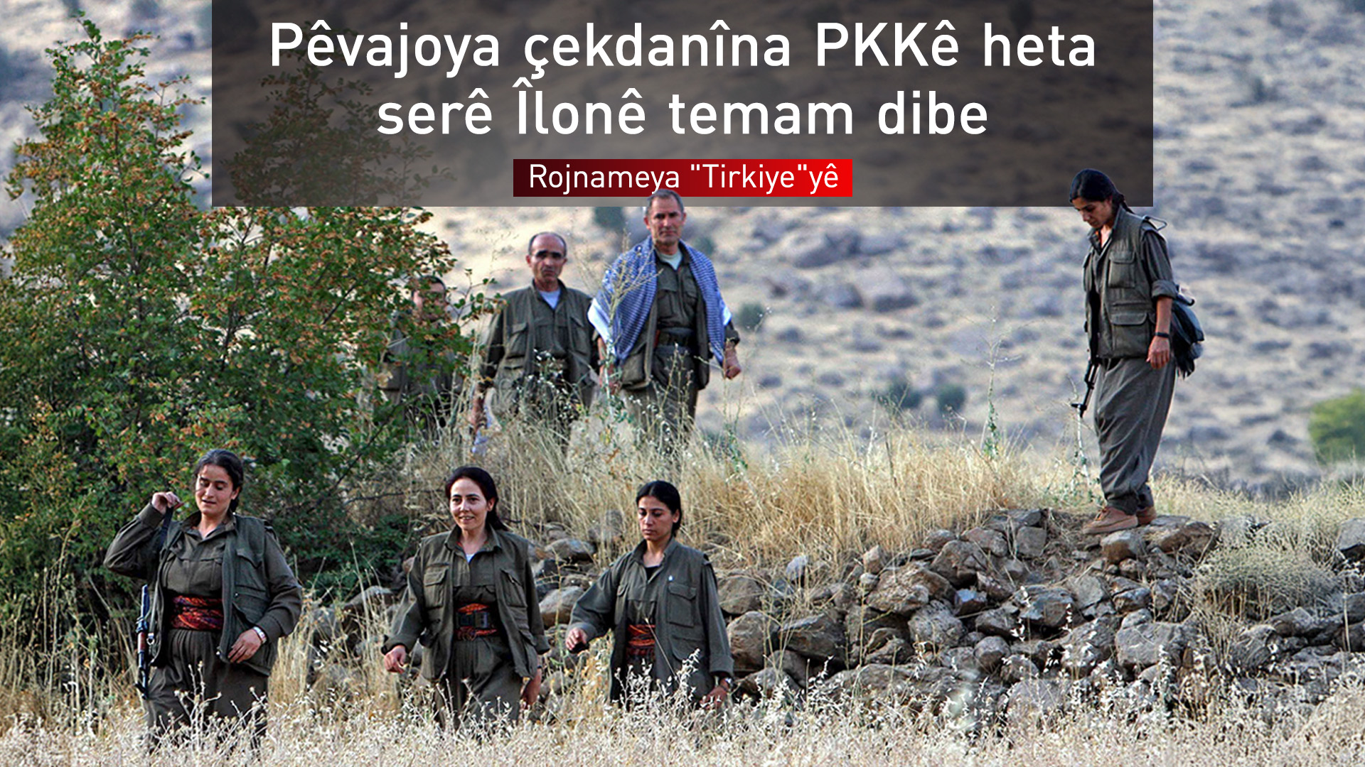 Medyayên Tirkiyeyê zanyarên nû li ser pêvajoya çekdanîna PKKê parve dikin