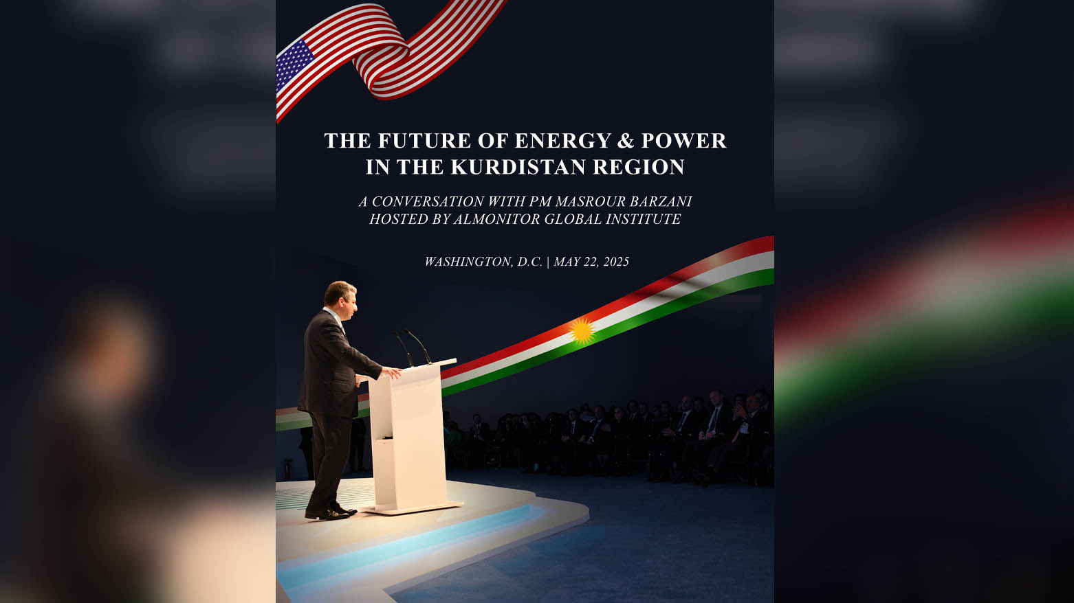 Mesrûr Barzanî beşdarî gotûbêjeke taybet a Korbenda Enerjiyê ya li Washingtonê dibe