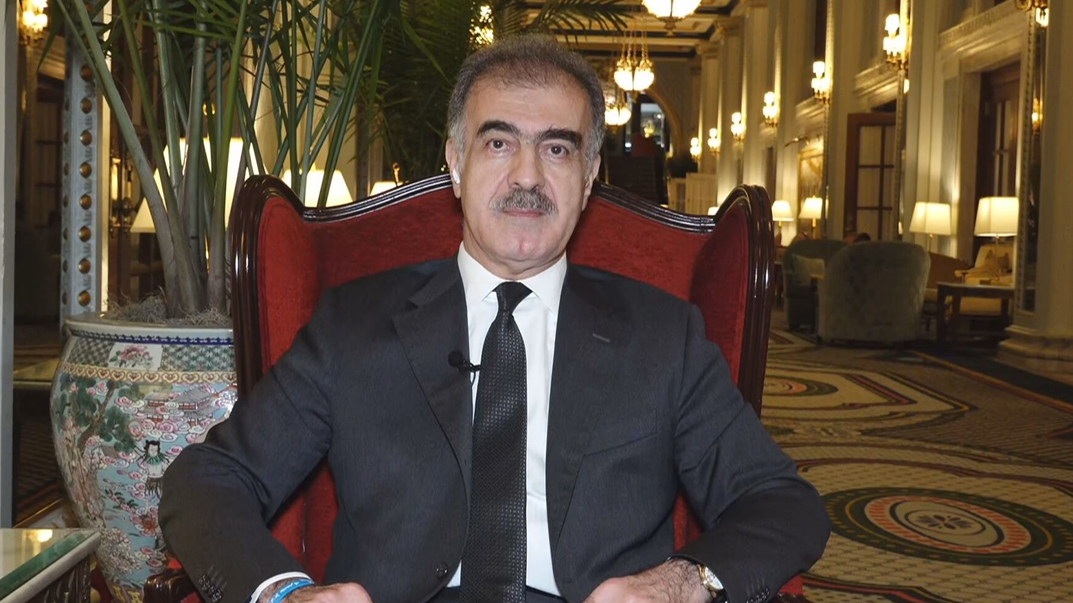 Safeen Dizayee, Head of the Kurdistan Regional Government’s (KRG) Department of Foreign Relations, speaking to Kurdistan24, May 22, 2025. (Photo: Kurdistan24)