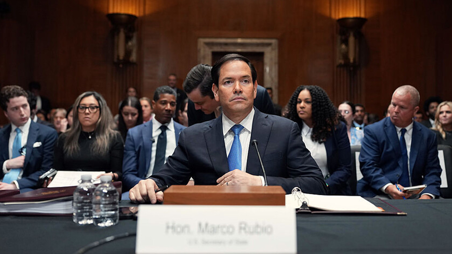 U.S. Secretary of State Marco Rubio addressing the U.S. congress. (Photo: AP)