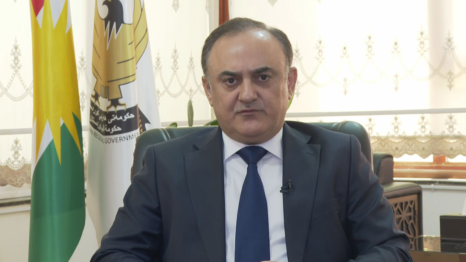 Abdulkarim Khusraw, Head of the Kurdistan Regional Government's (KRG). (Photo: Kurdistan24)