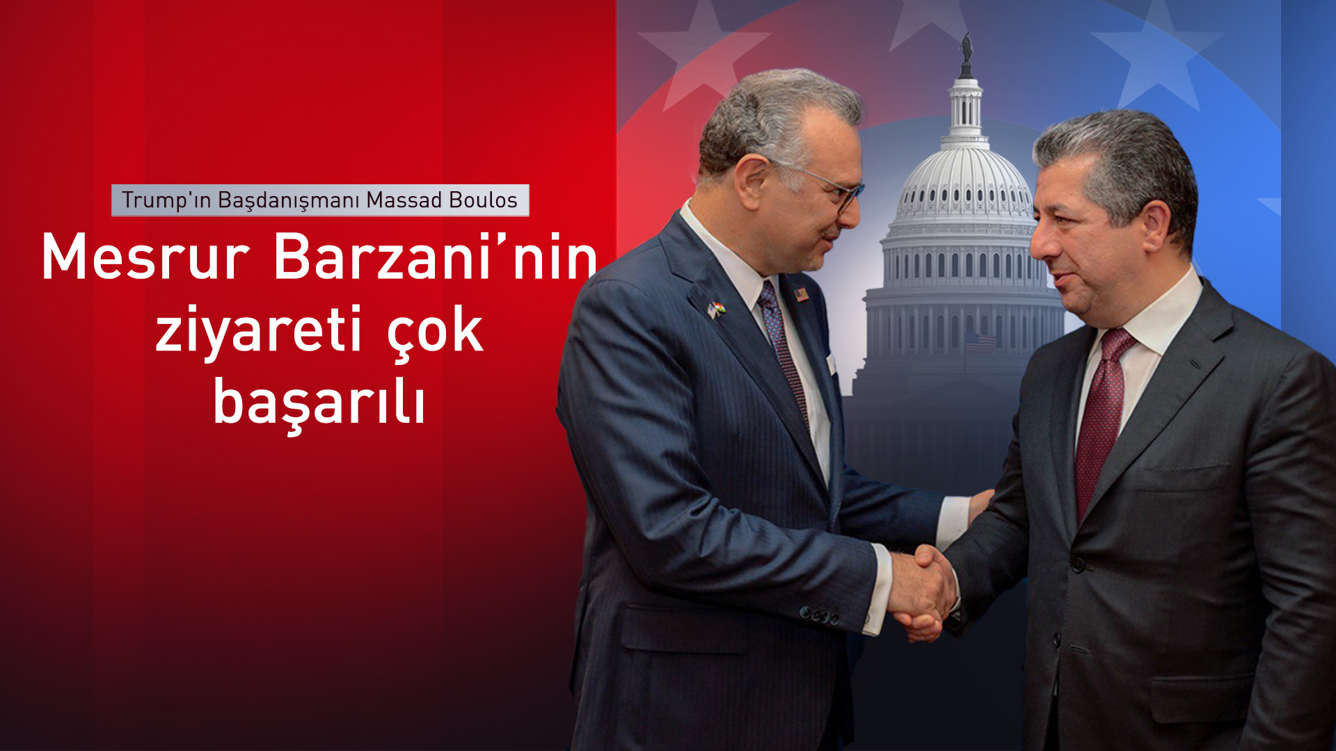 Washington'da Mesrur Barzani onuruna akşam yemeği