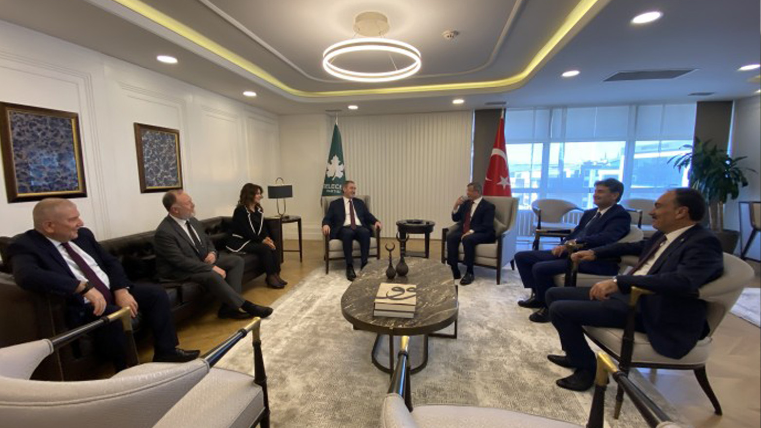 DEM Parti'den Gelecek Partisi'ne ziyaret