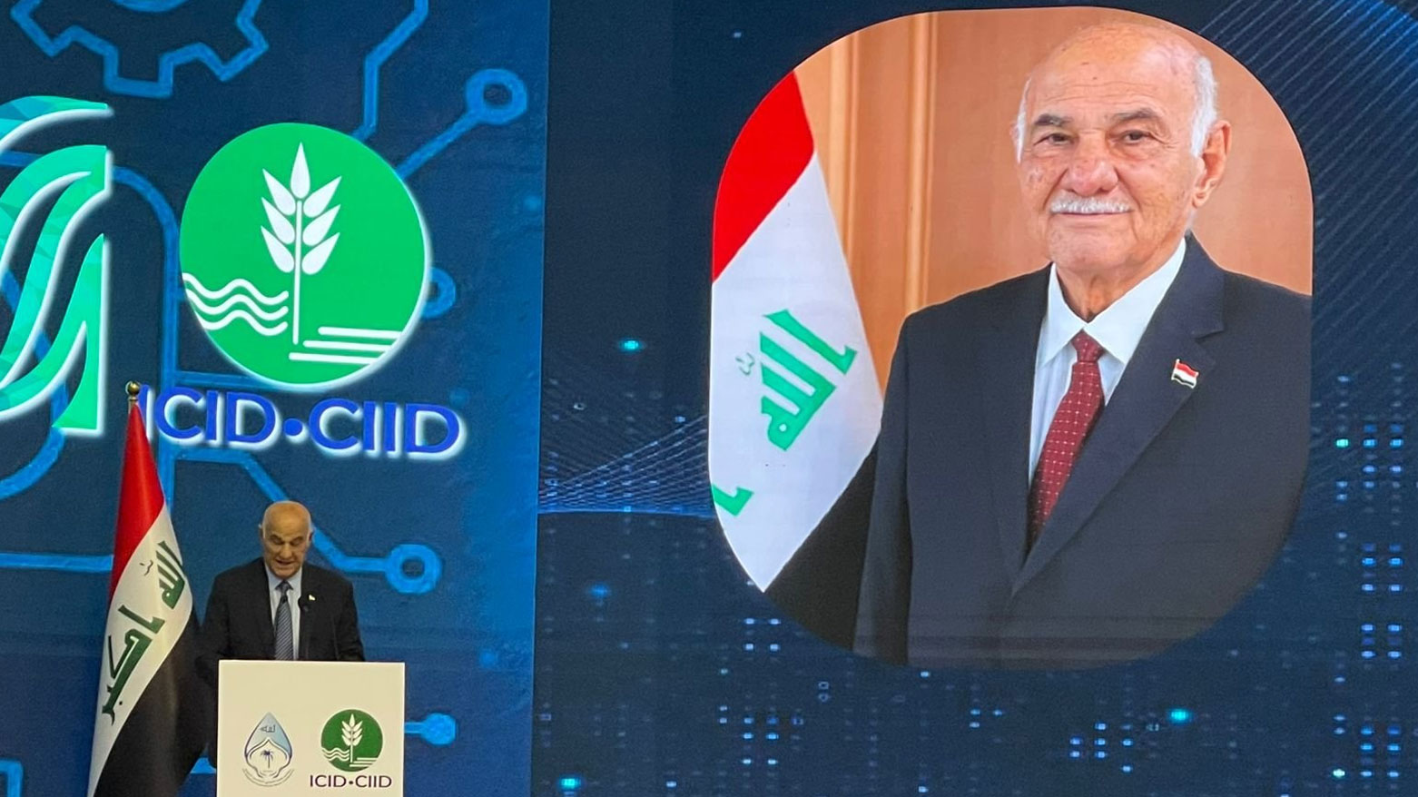 عون ذیاب، وزیر منابع آبی عراق