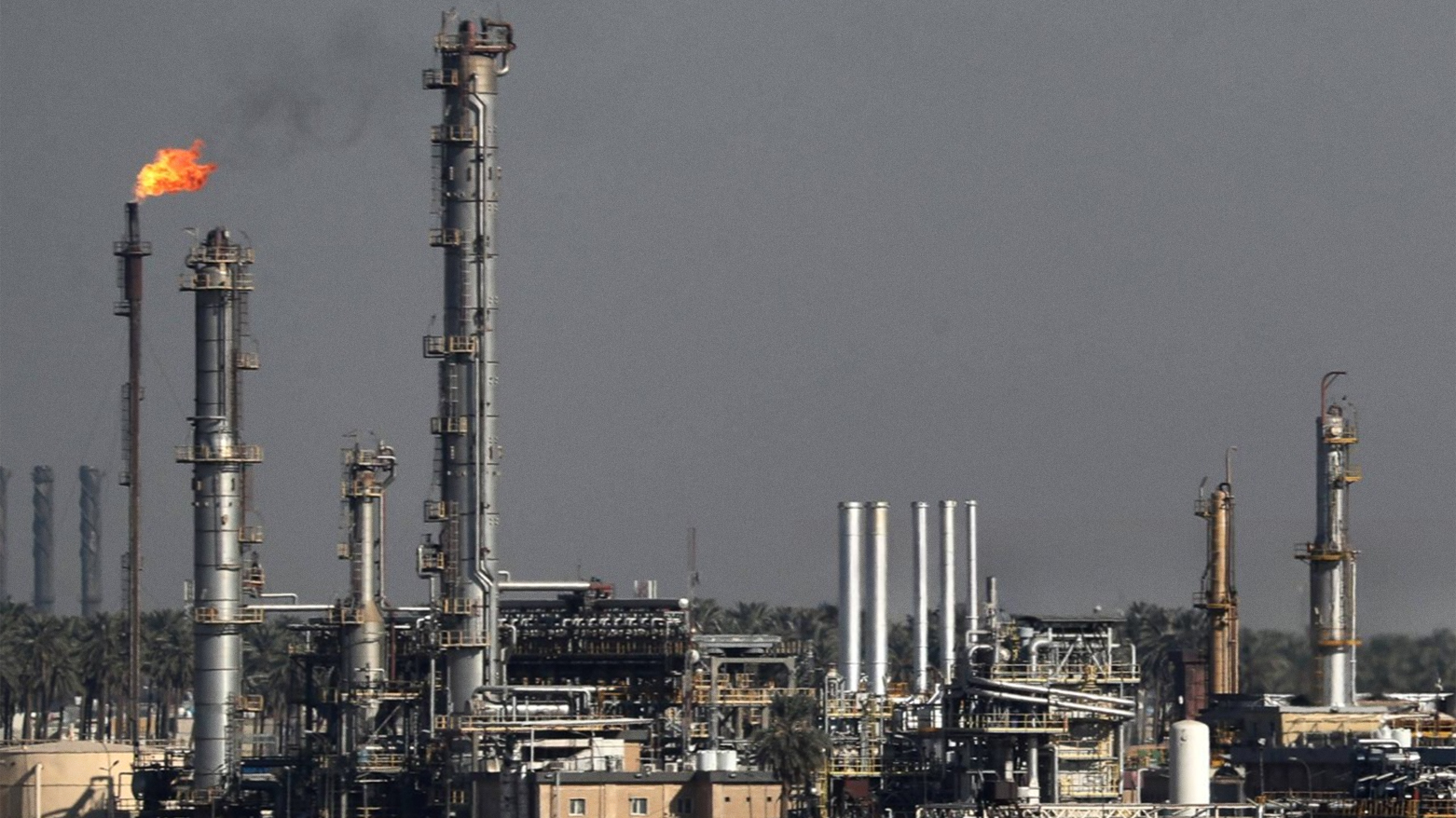 Al-Dora refinery complex in Baghdad, Dec. 17, 2024. (Photo: AFP)