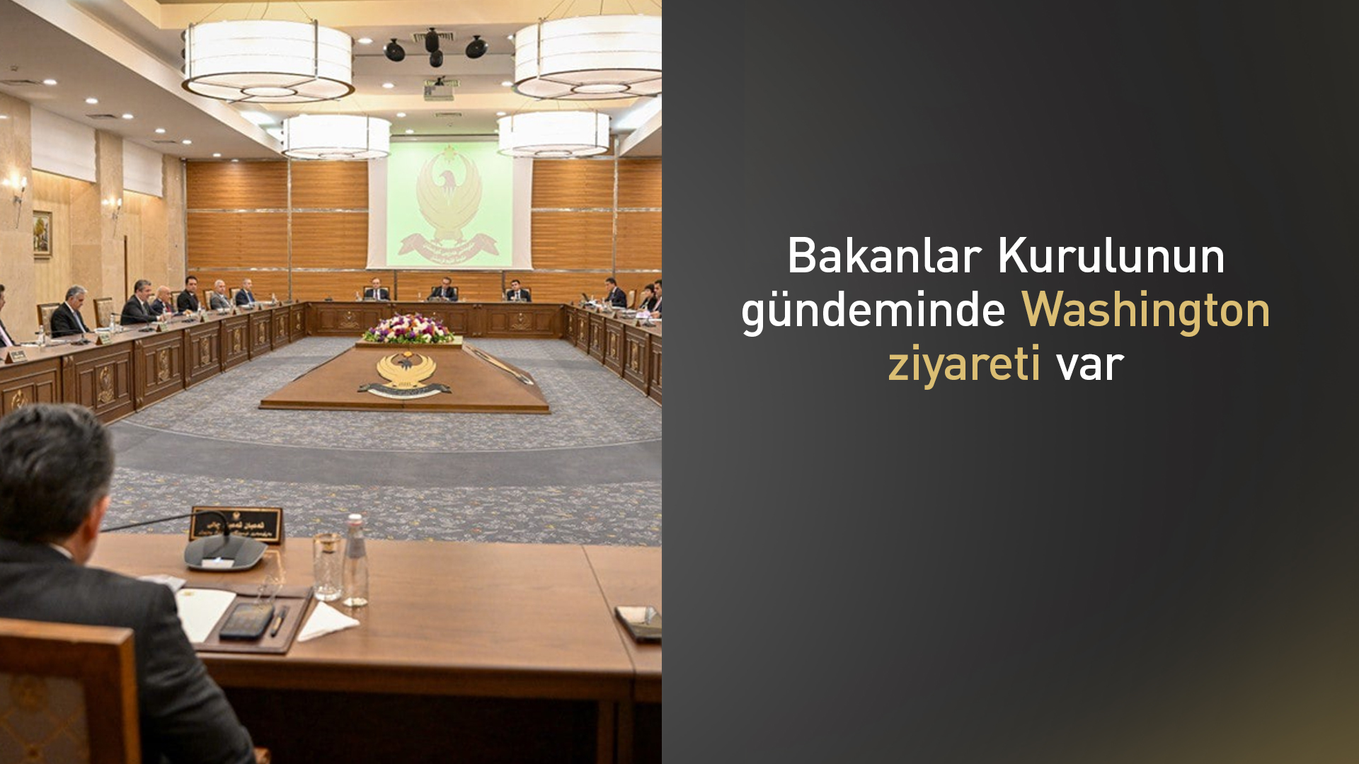 Bakanlar Kurulu, Başbakan ​​Barzani başkanlığında toplanacak