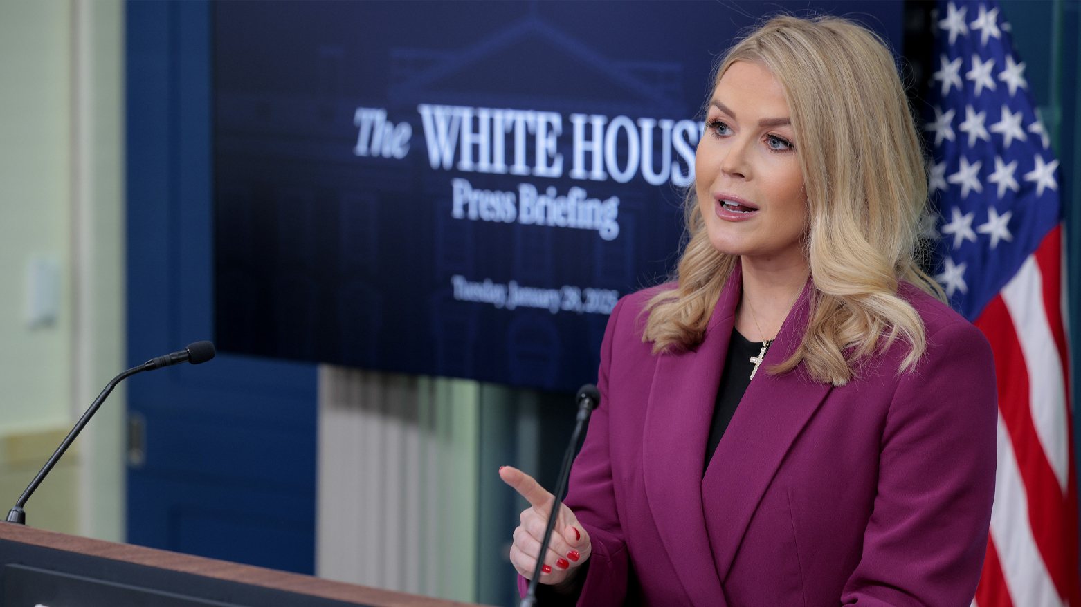 کارۆلین لیڤیت: ئەمەریکا پێویستی بە خەڵکی پیشەگەر هەیە، نەک هاوڕەگەزخواز