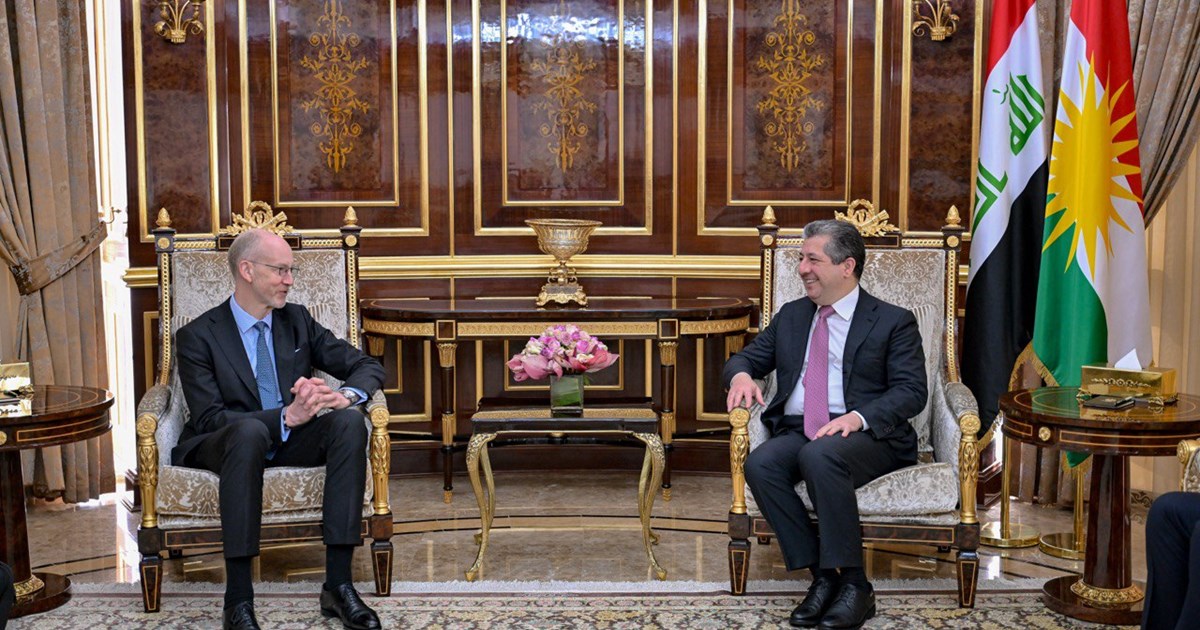 دیدار نخست‌وزیر اقلیم کوردستان با کاردار سفارت سوئد؛ رایزنی درباره‌ی گسترش روابط دوجانبه و تحولات منطقه