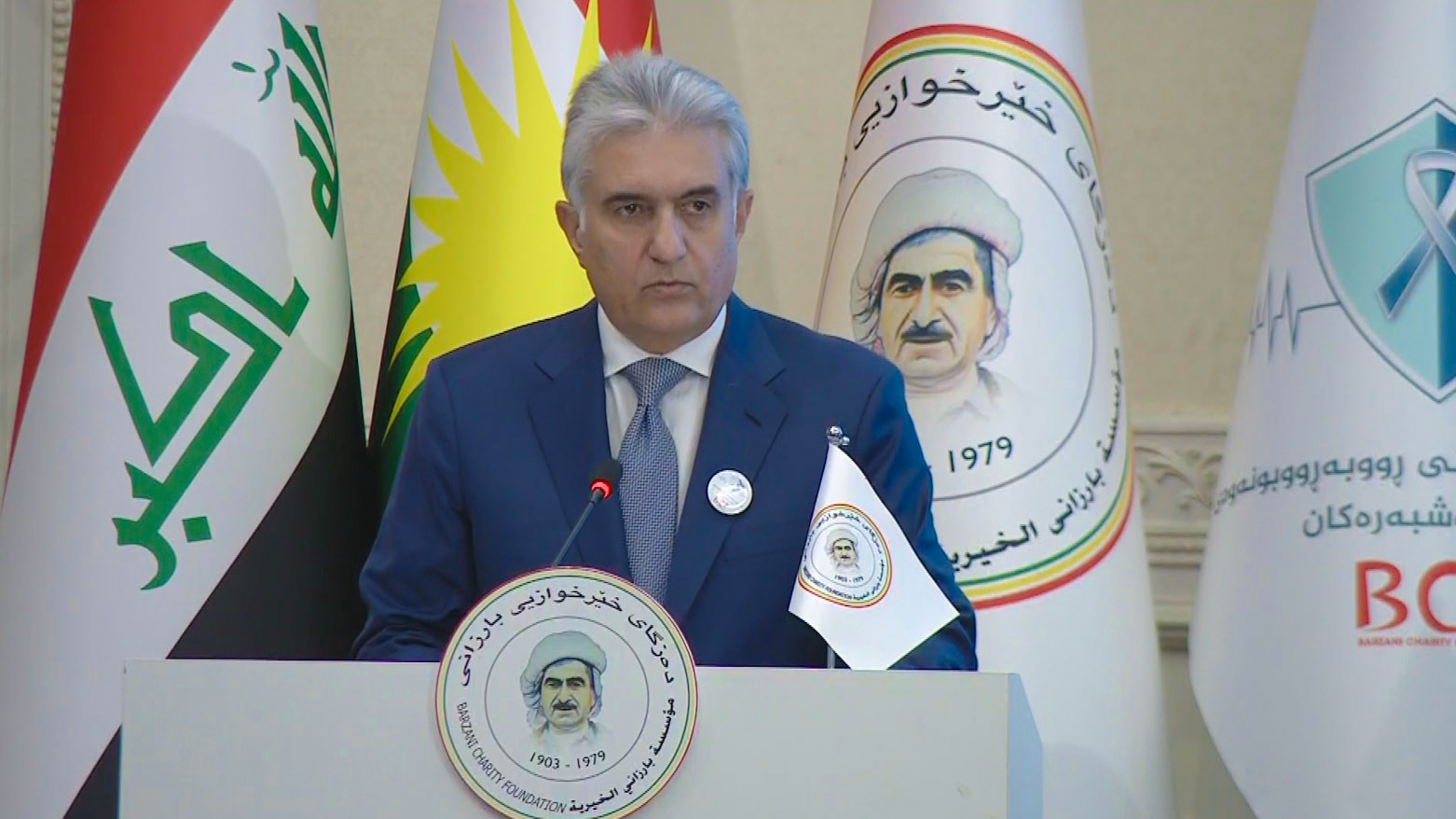 Kurdistan Region Interior Minister Rebar Ahmed in Erbil, May 29, 2025. (Photo: Kurdistan24)