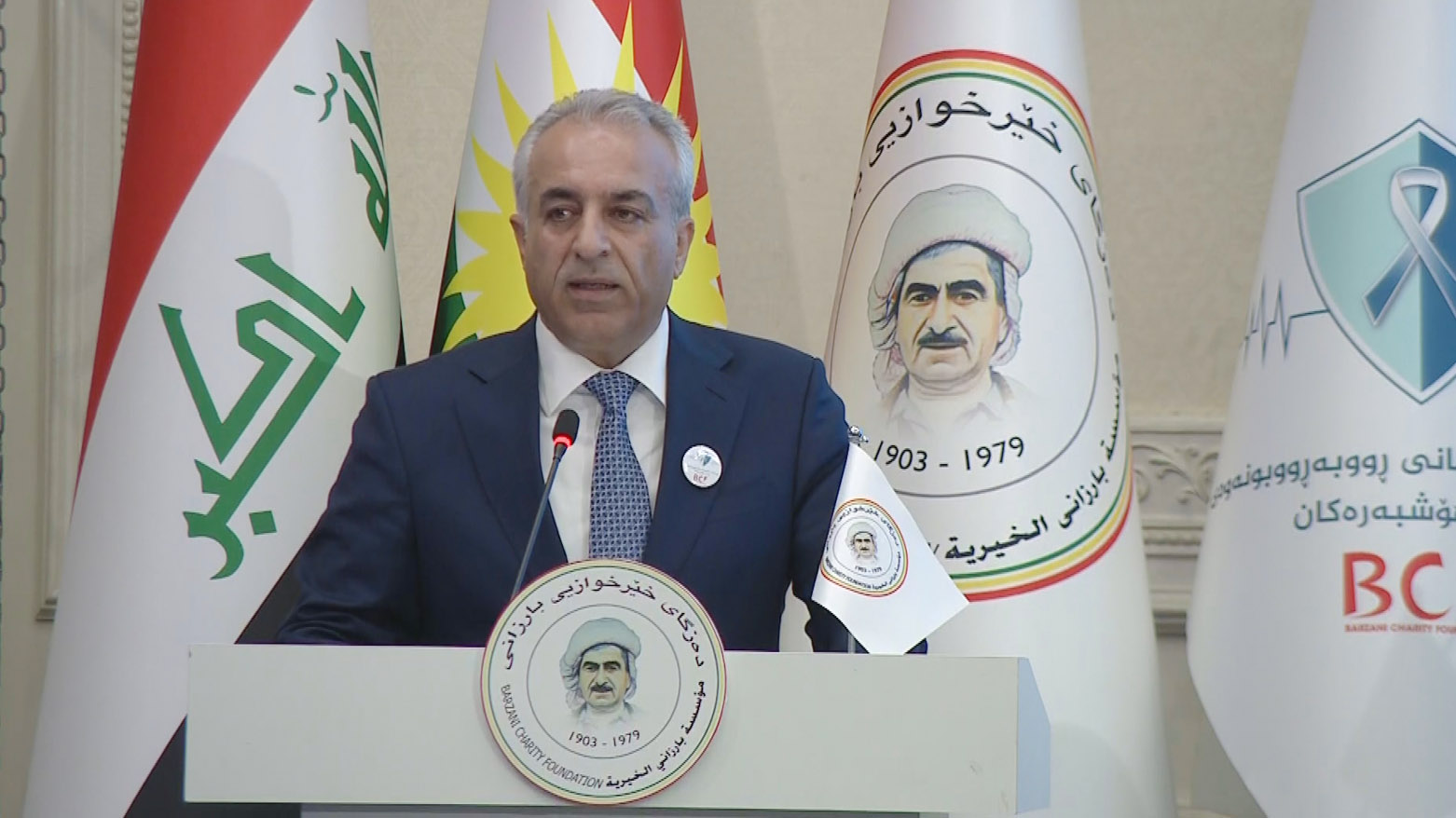 Musa Ahmed, President of the Barzani Charity Foundation in Erbil, May 29, 2025. (Photo: Kurdistan24)