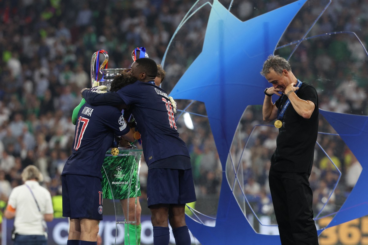 سان جرمان يسحق إنتر بخماسية ويتوّج للمرة الأولى بدوري أبطال أوروبا