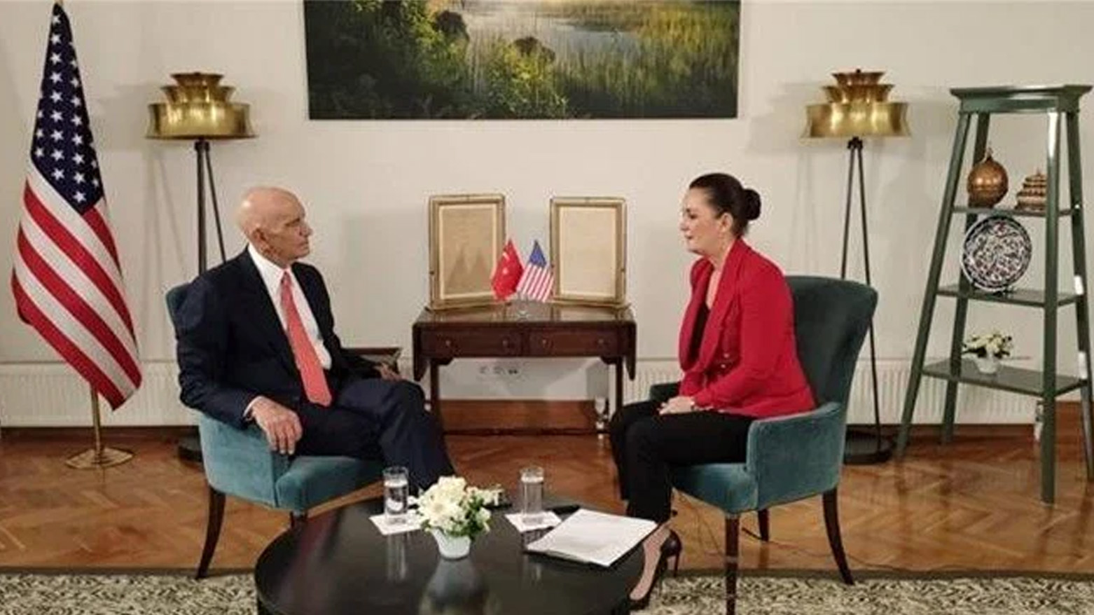 Röportajdan bir kare