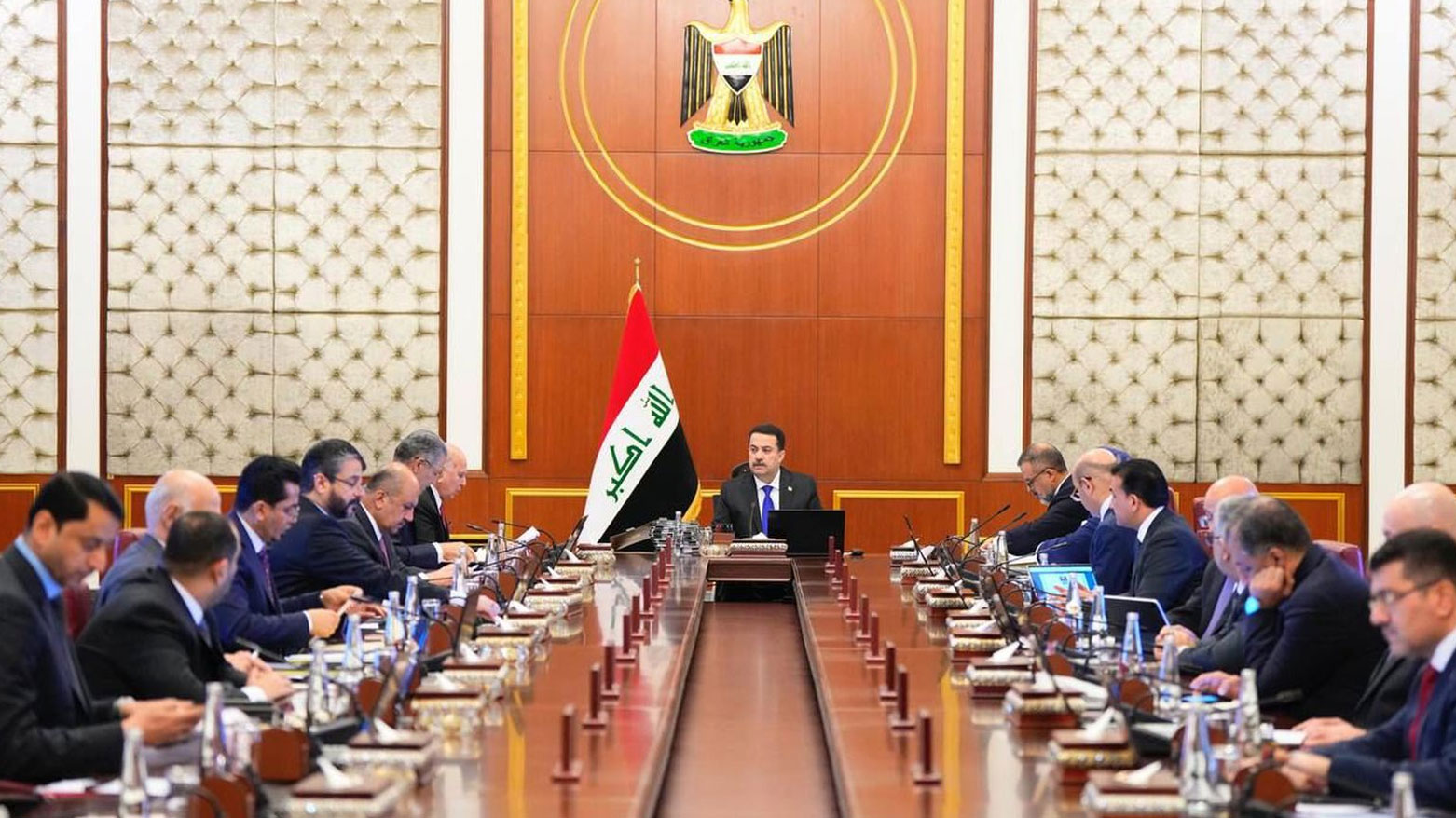 A meeting of the Council of Ministers. (Photo: Iraqi Media)