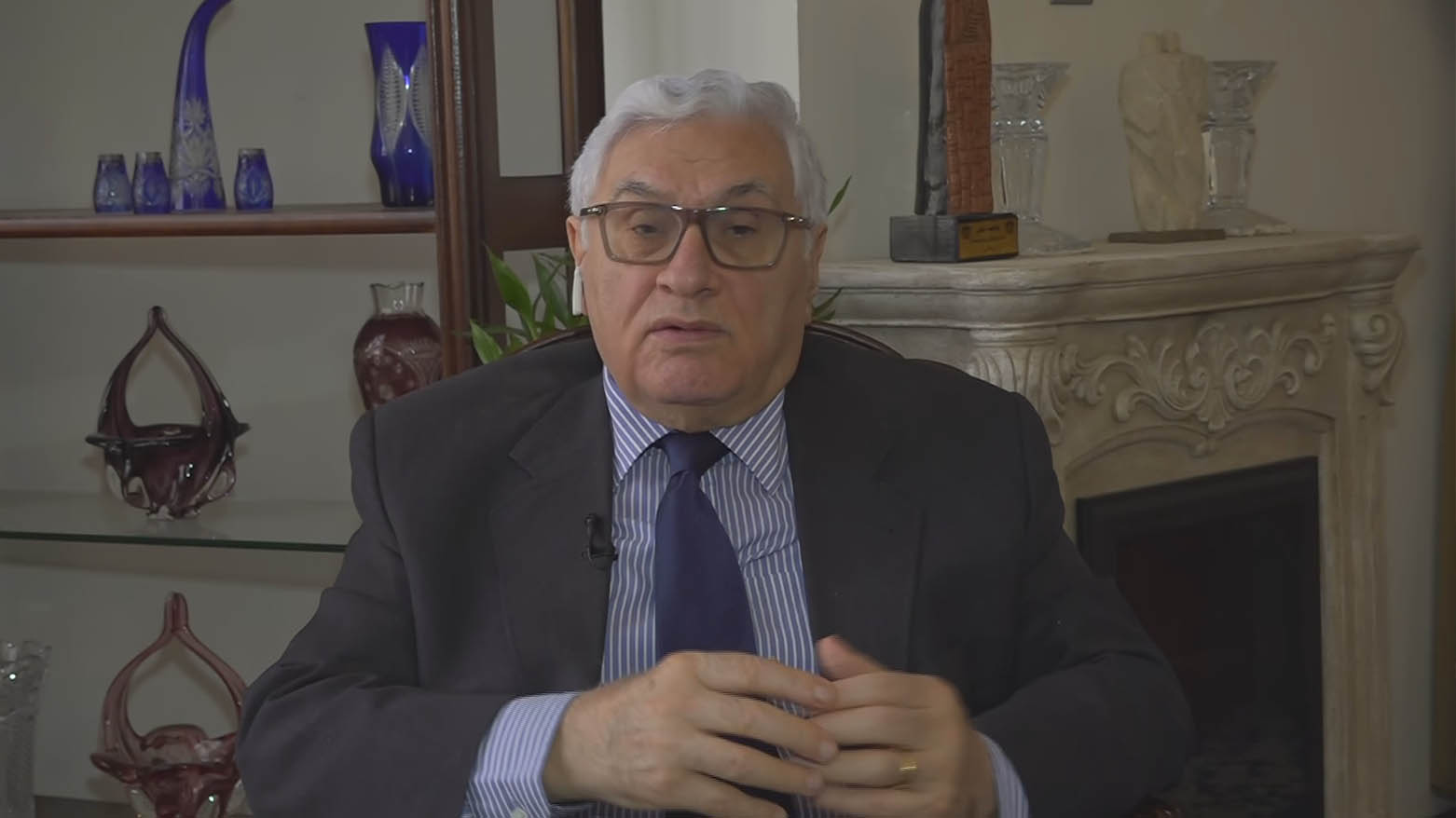 The Secretary of the Central Committee of the Iraqi Communist Party, Raid Fahmi, speaking to Kurdistan24, June 3, 2025. (Photo: Kurdistan24)