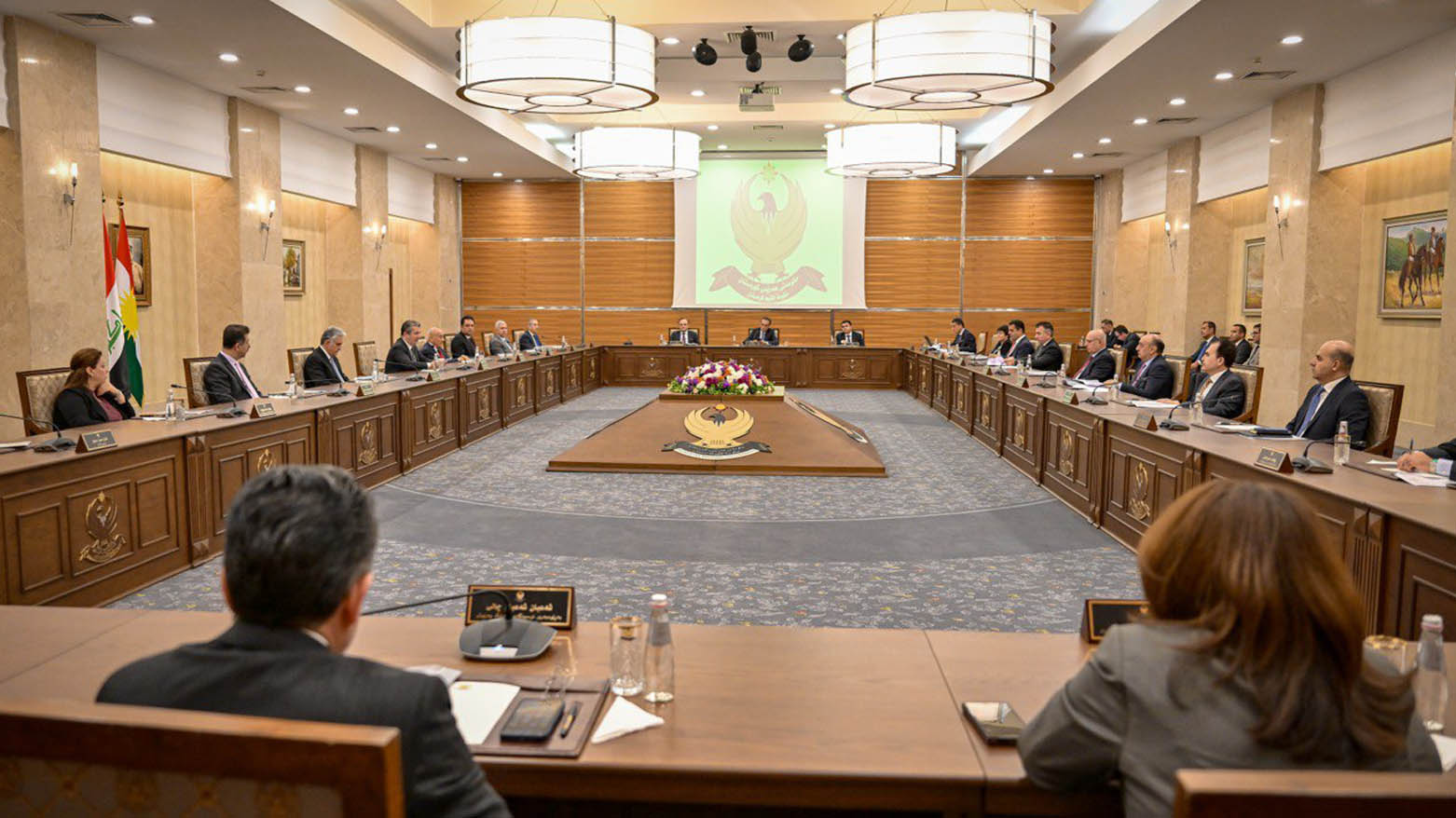 KRG Cabinet meeting. (Photo: KRG)