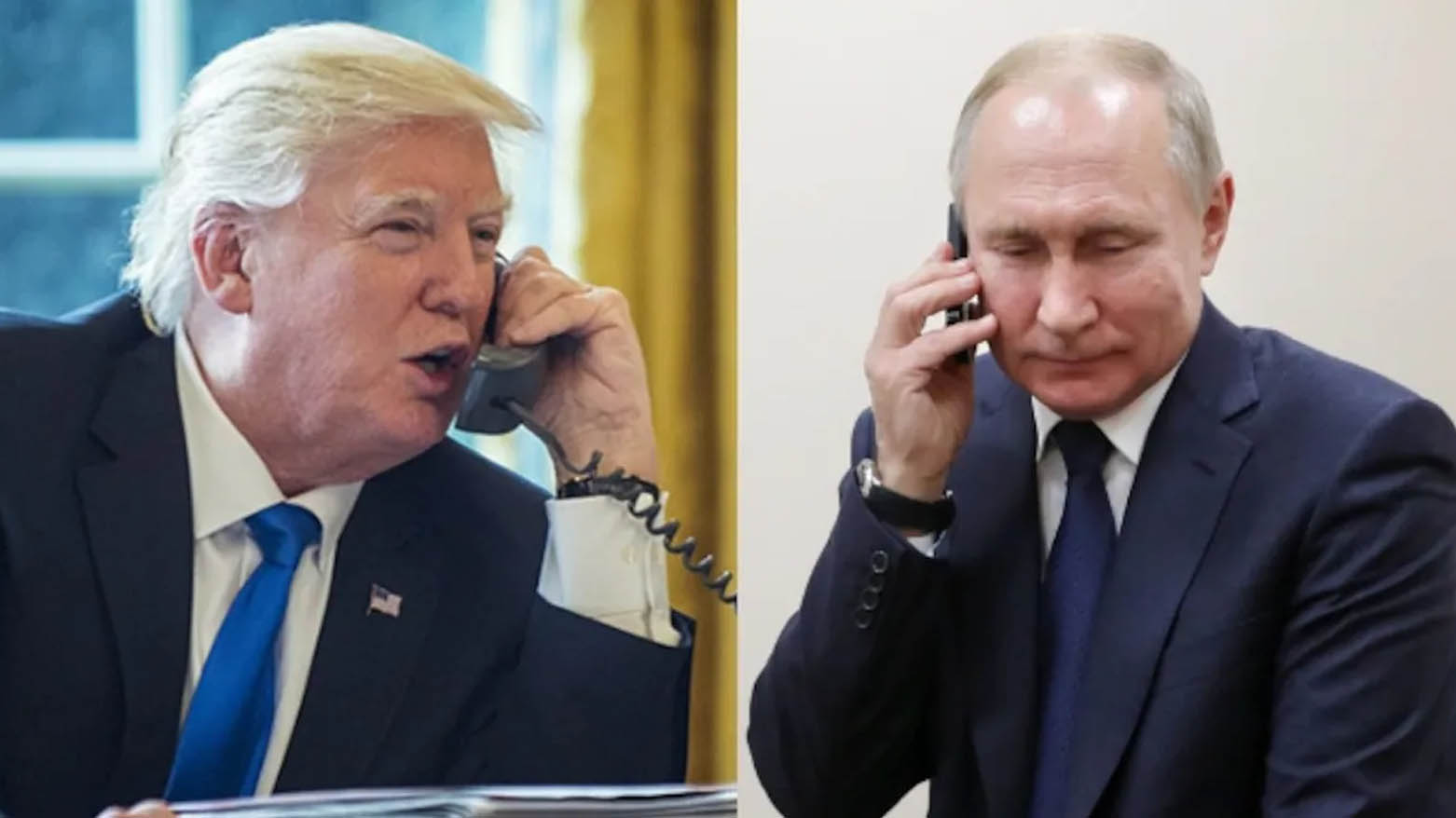 US President Donald Trump (L) and Russian President Vladimir Putin (R). (Photo: Kurdistan24)