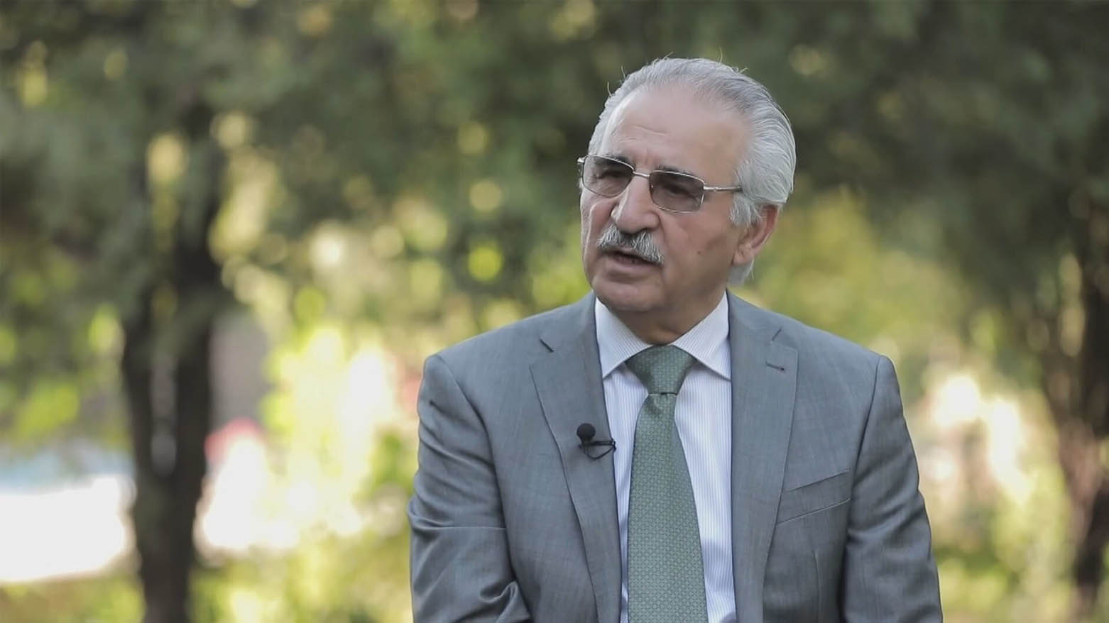 Kurdish political figure Mala Bakhtiyar. (Photo: Kurdistan24)
