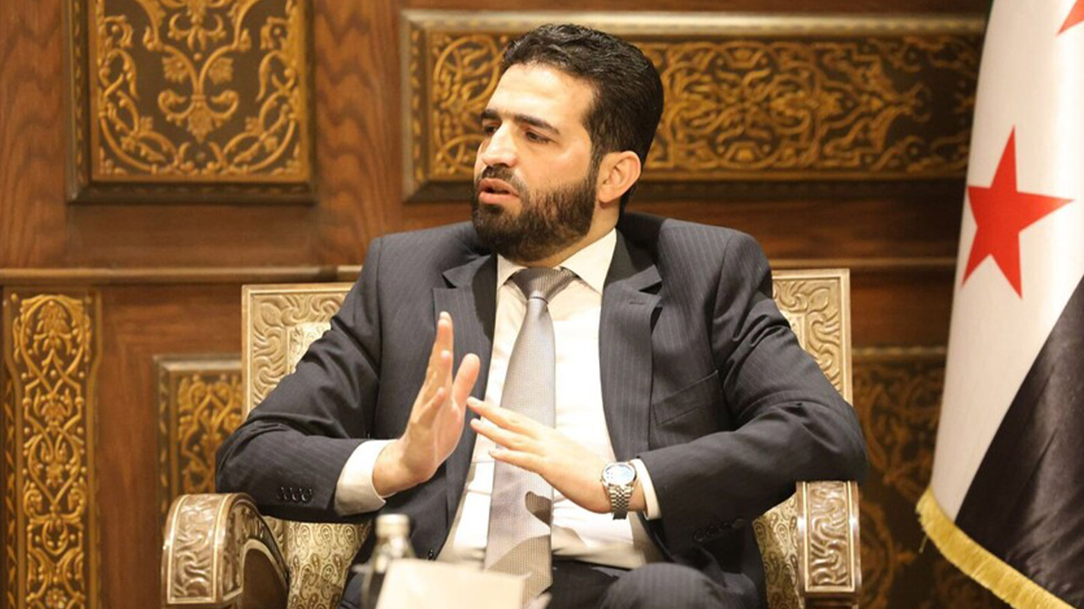 ئەنەس خەتاب، وەزیری ناوخۆی سووریا