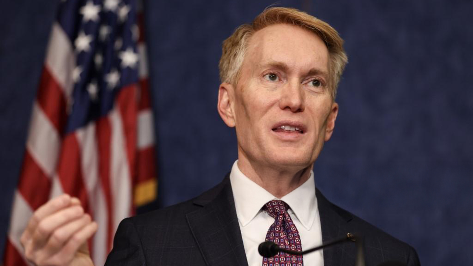 U.S. Sen. James Lankford (R-OK) speaks during a press briefing on the Born-Alive Abortion Survivors Protection Act in the Capitol Building on Jan. 23, 2025 in Washington, DC. (Photo: AFP)