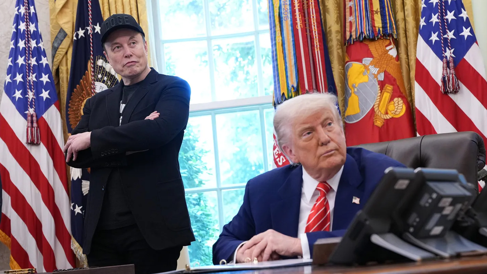 ترامب "لا يعتزم" التحدّث إلى ماسك بعد السجال وقد يتخلى عن سيارة تيسلا يملكها