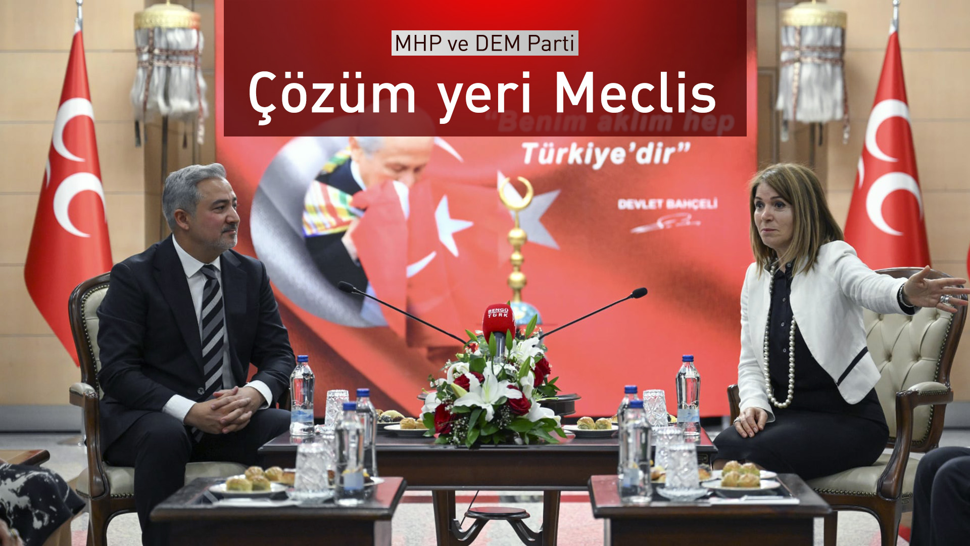 MHP-DEM Parti bayramlaşması: Çözüm yeri Meclis