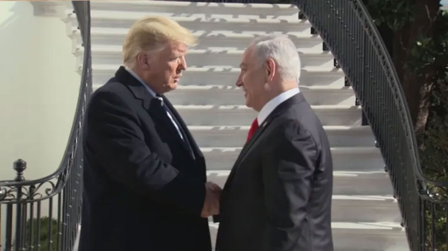 Donald Trump û Benjamin Netanyahu