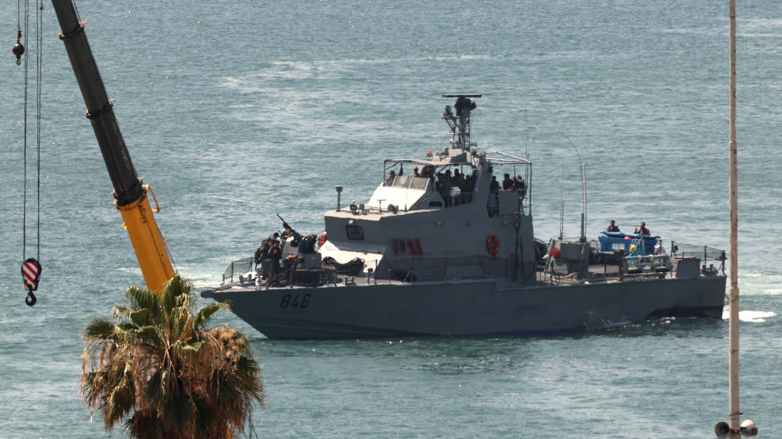 نیروهای اسرائیلی در ۹ ژوئن یک قایق امدادی به مقصد غزه را توقیف کردند - عکس: خبرگزاری فرانسه