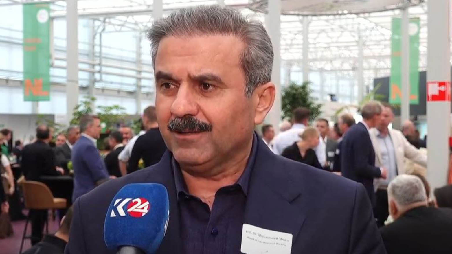 رئيس هيئة الاستثمار في حكومة إقليم كوردستان محمد شكري