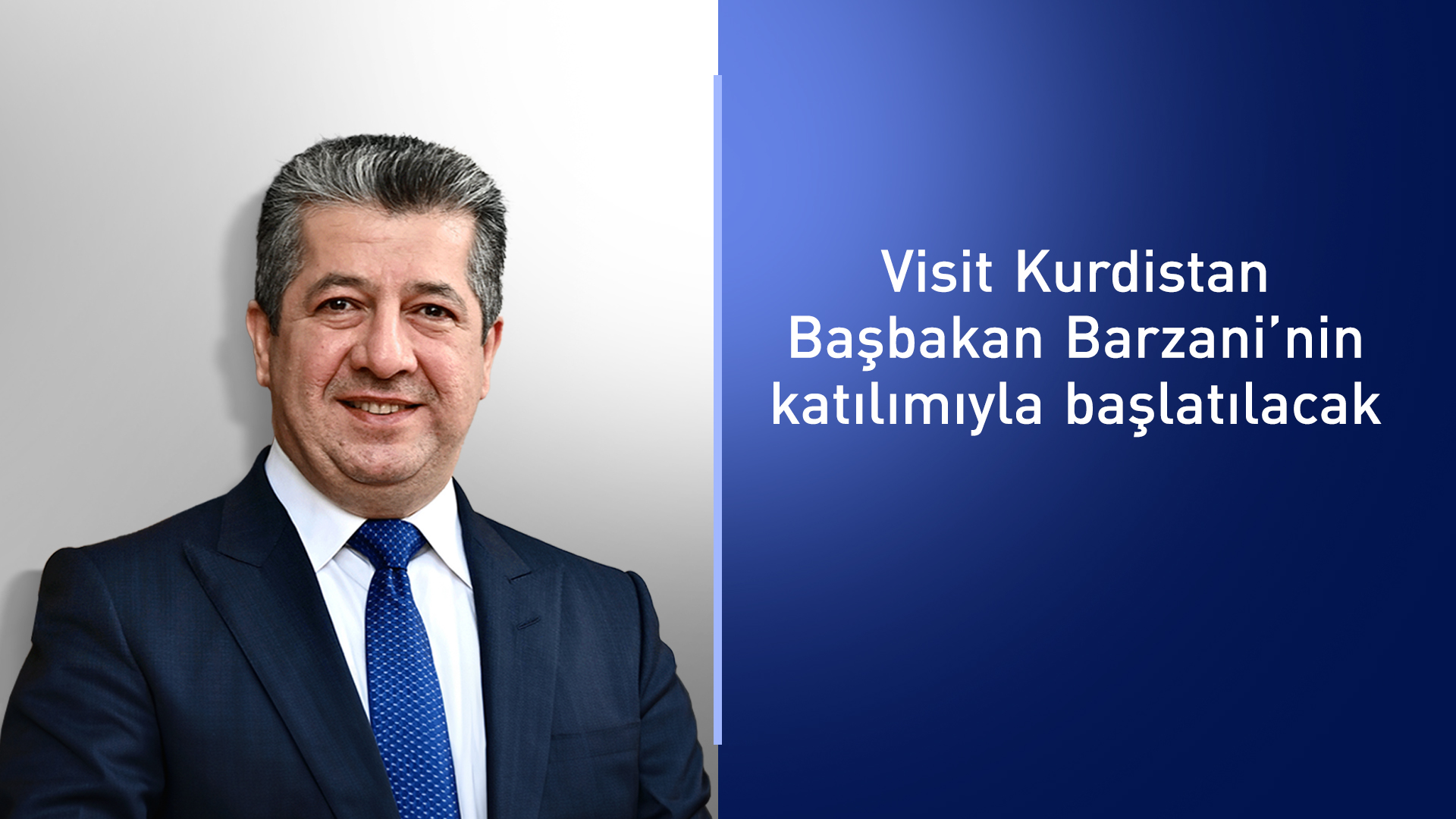 Başbakan'ın gözetiminde Visit Kurdistan resmi olarak işlemlere başlayacak