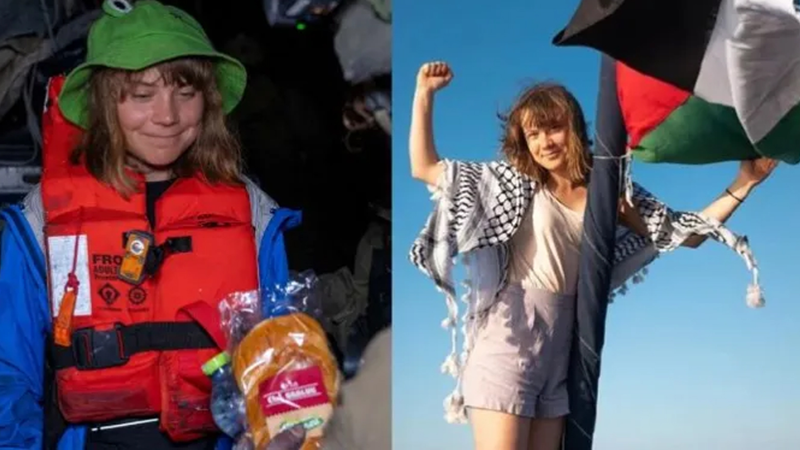 ئیسرائیل: گرێتا سەنبێرگ، چالاکوانی سویدیمان دیپۆرت کردەوە