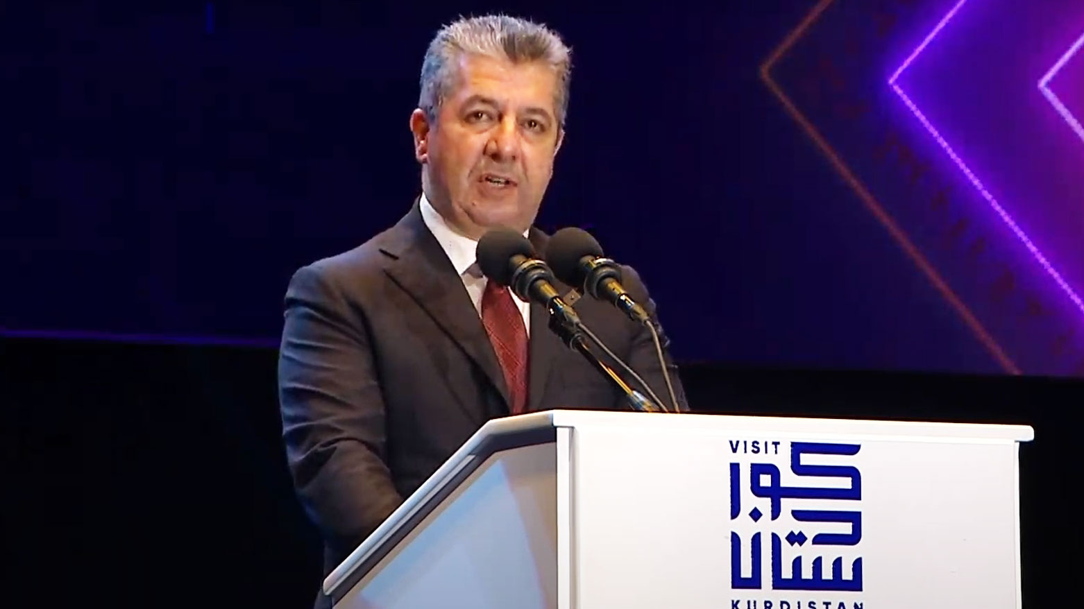 رئيس حكومة إقليم كوردستان مسرور بارزاني
