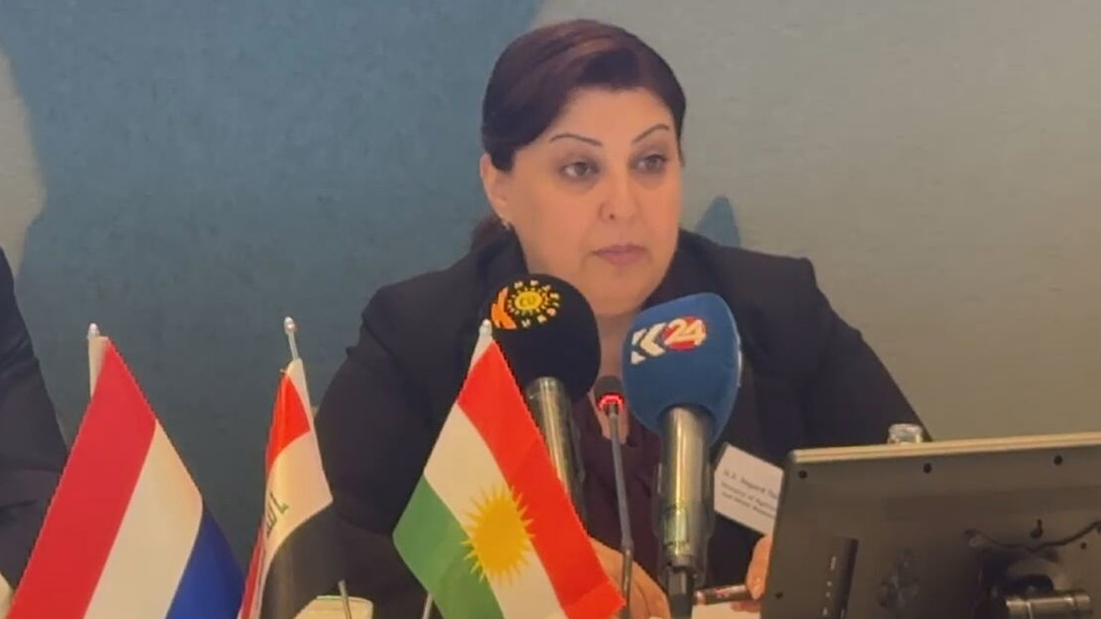 وەزیری کشتوکاڵ: دەرفەتی زۆری وەبەرهێنان بۆ کۆمپانیاکانی هۆڵەندا لە کوردستان هەیە