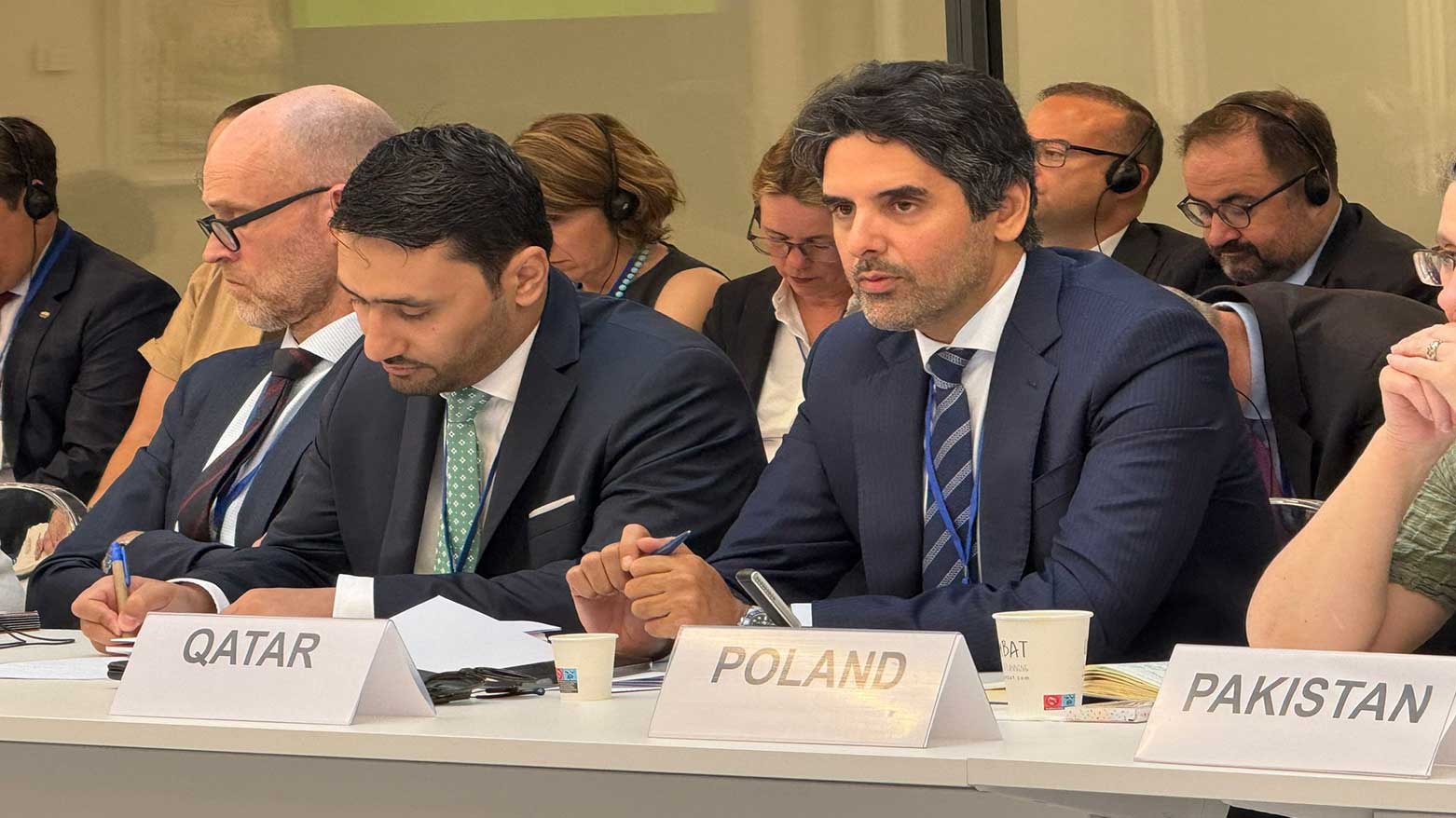 Countries Reps. at the Small Group meeting of the Global Coalition to Defeat ISIS, June, 10, 2025. (Photo: Qatari FM)