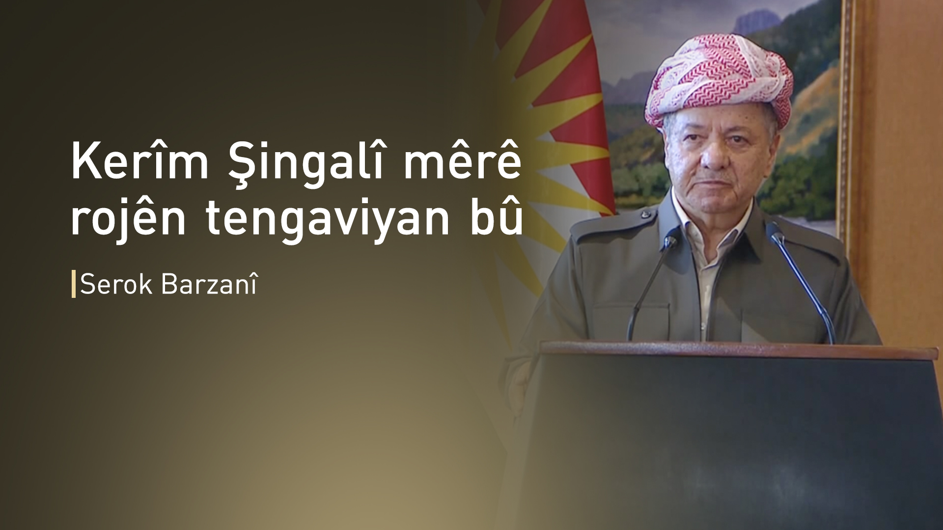 Serok Barzanî