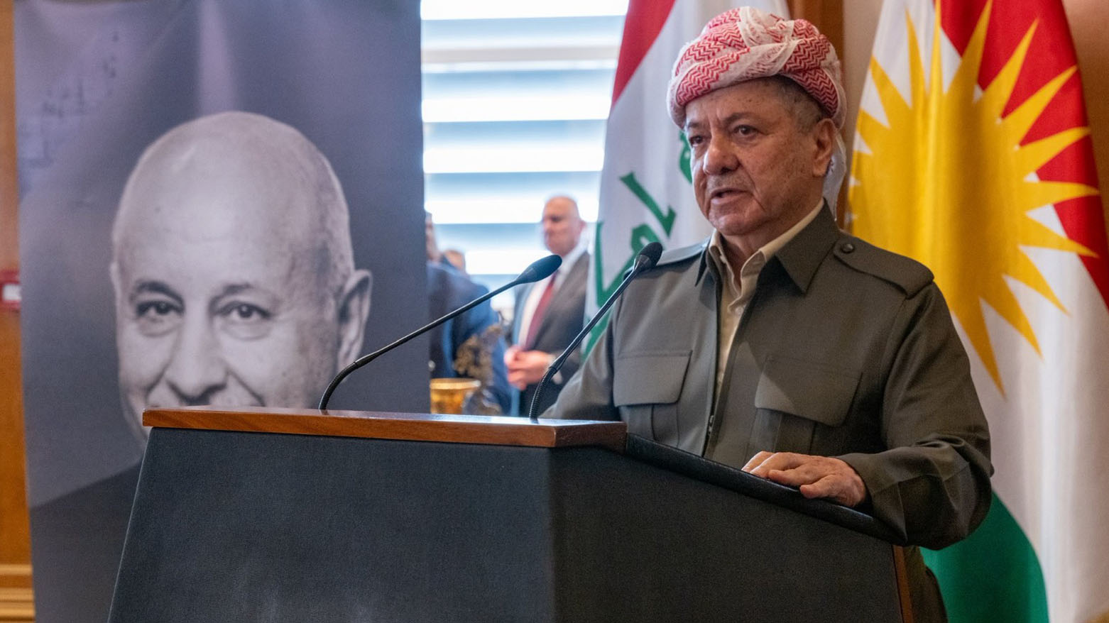 بحضور الرئيس بارزاني.. مراسم استقبال جثمان الراحل كريم شنكالي