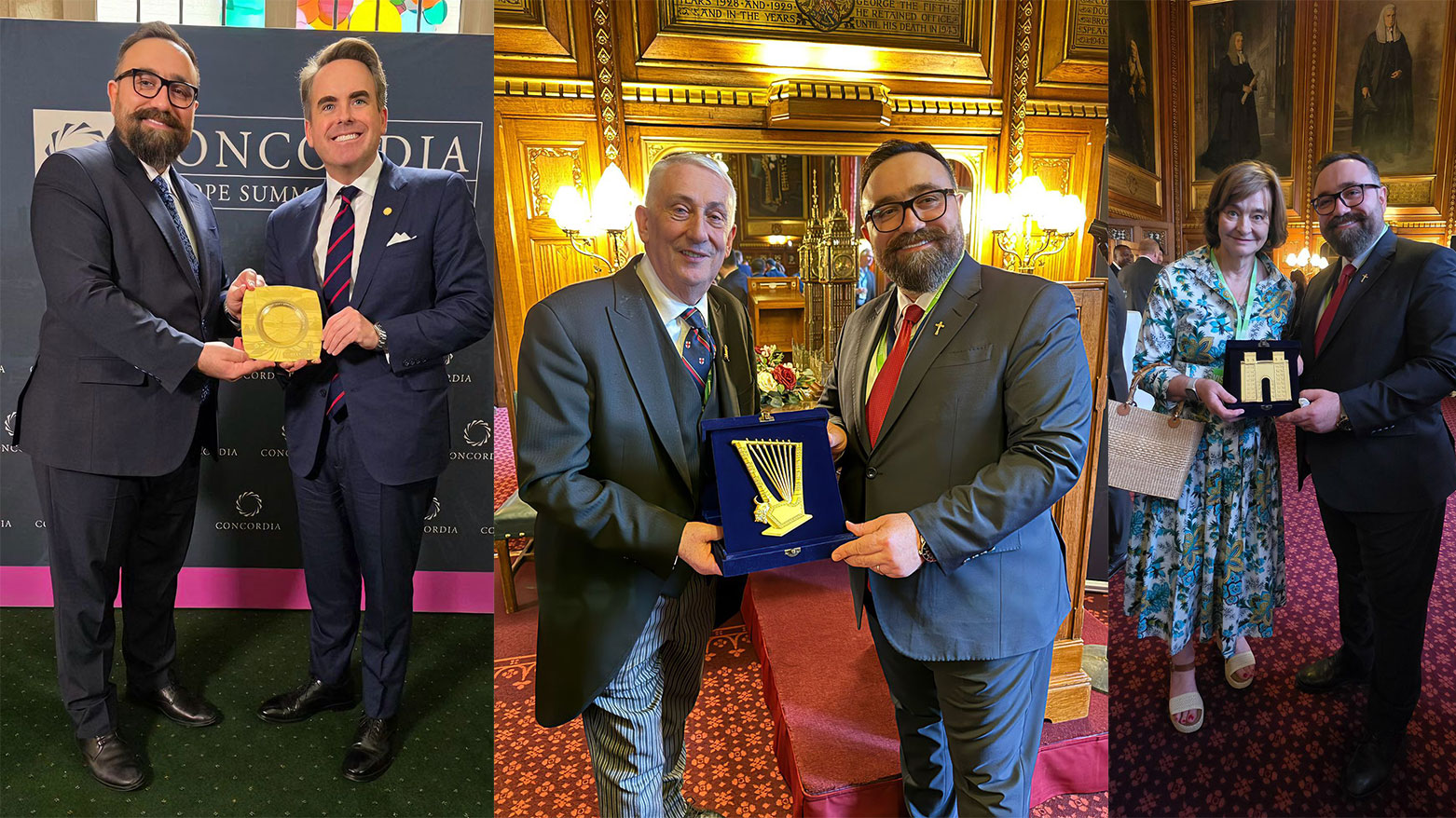 وزير النقل والاتصالات في كوردستان يشارك في قمة كونكورديا أوروبا 2025 بلندن