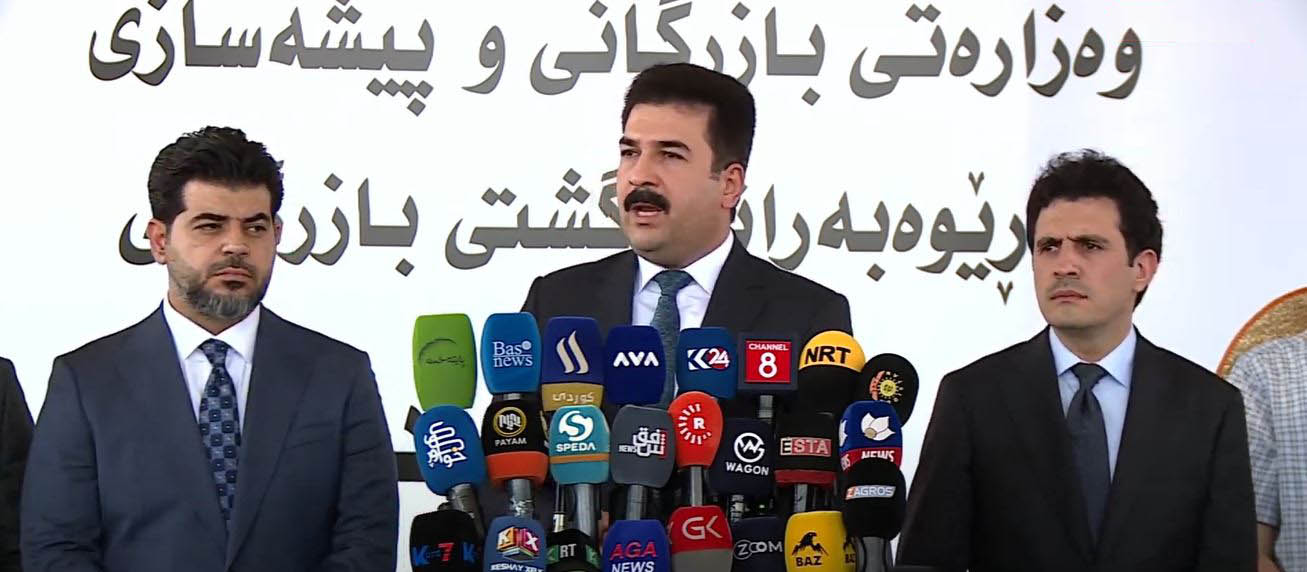 لجنة تسويق القمح في أربيل تعلن البدء باستلام محصول المزارعين