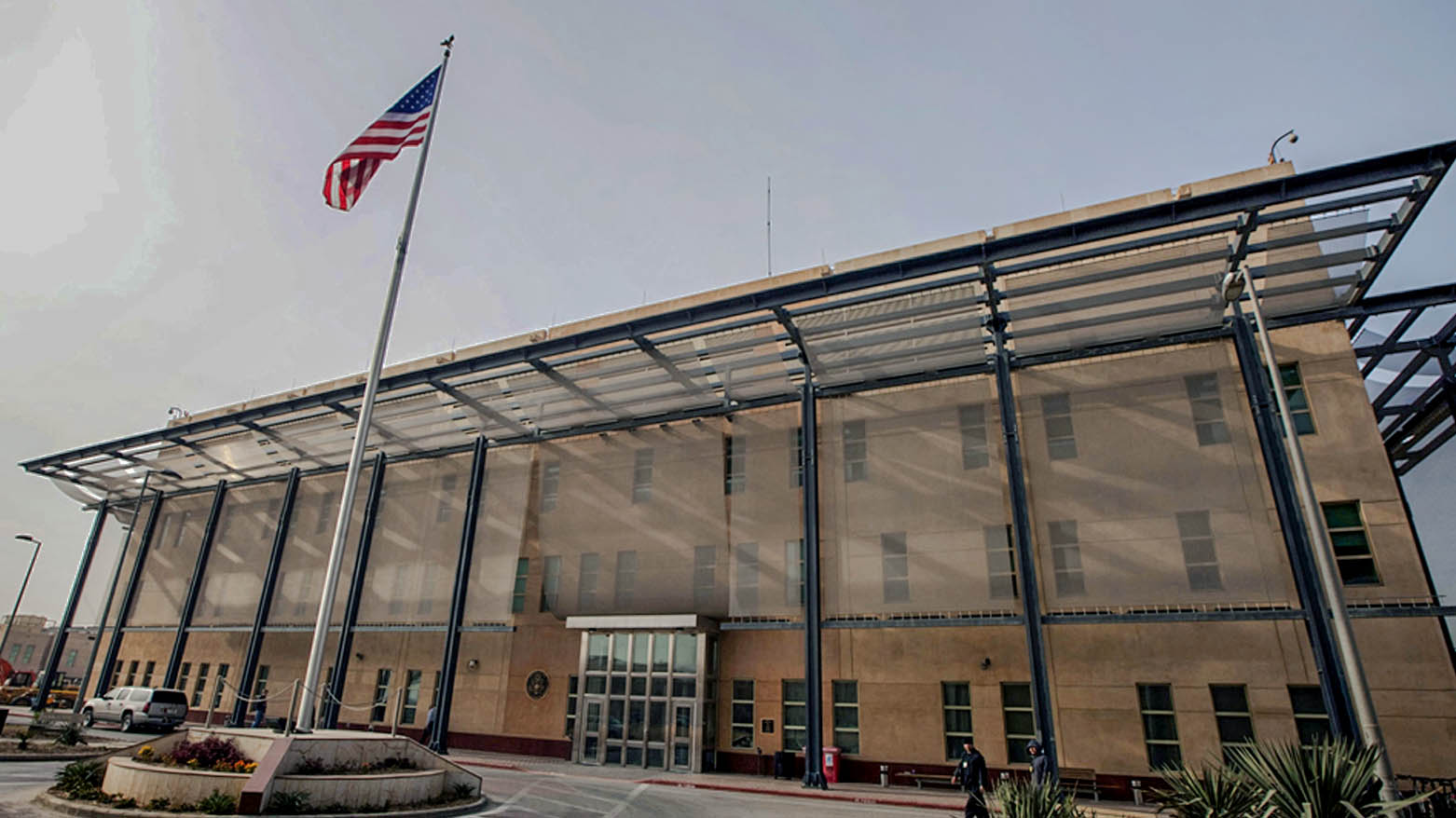 US Embassy in Baghdad. (Photo: Social media)