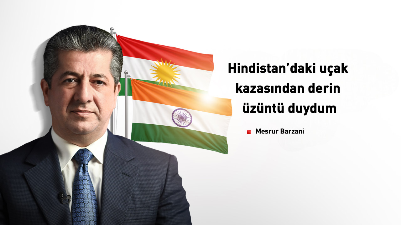 Başbakan Barzani'den Hindistan'a başsağlığı mesajı